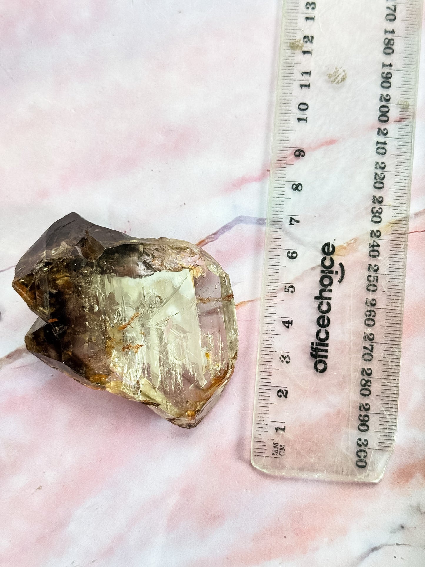 Smokey Elestial Quartz Cluster