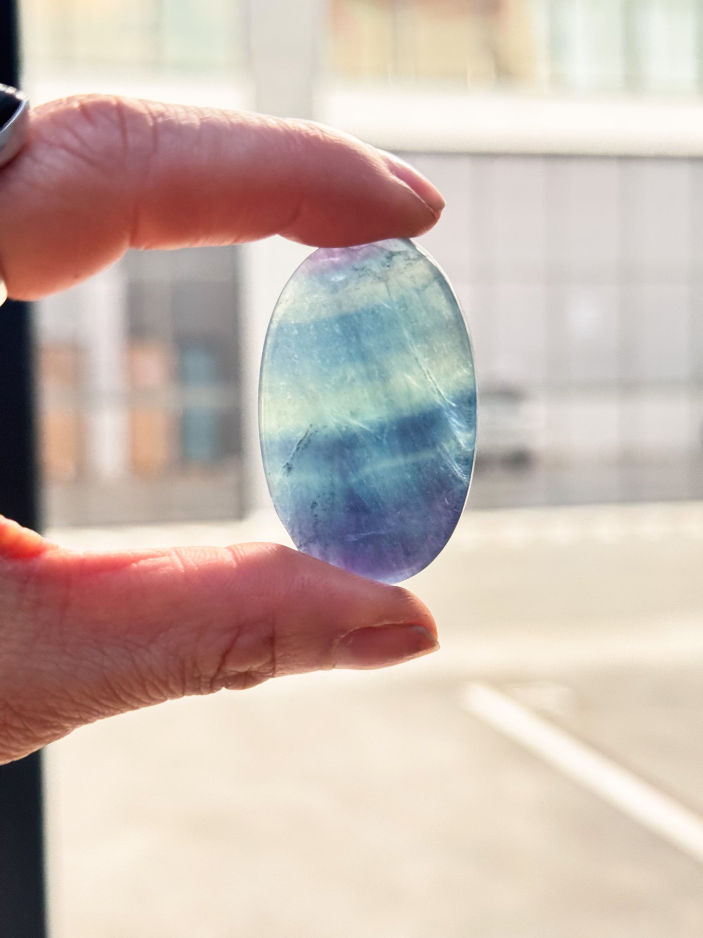 Fluorite Palmstones