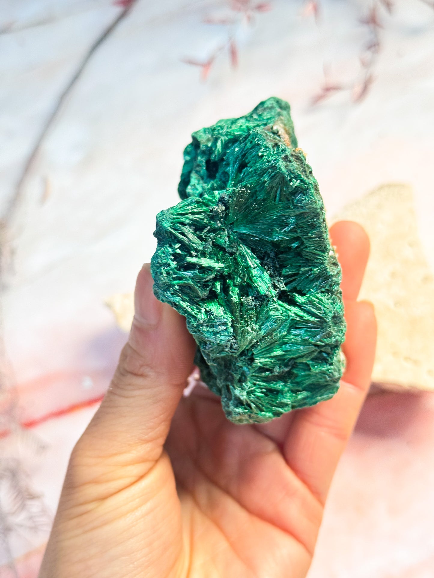 Silky Malachite Specimen