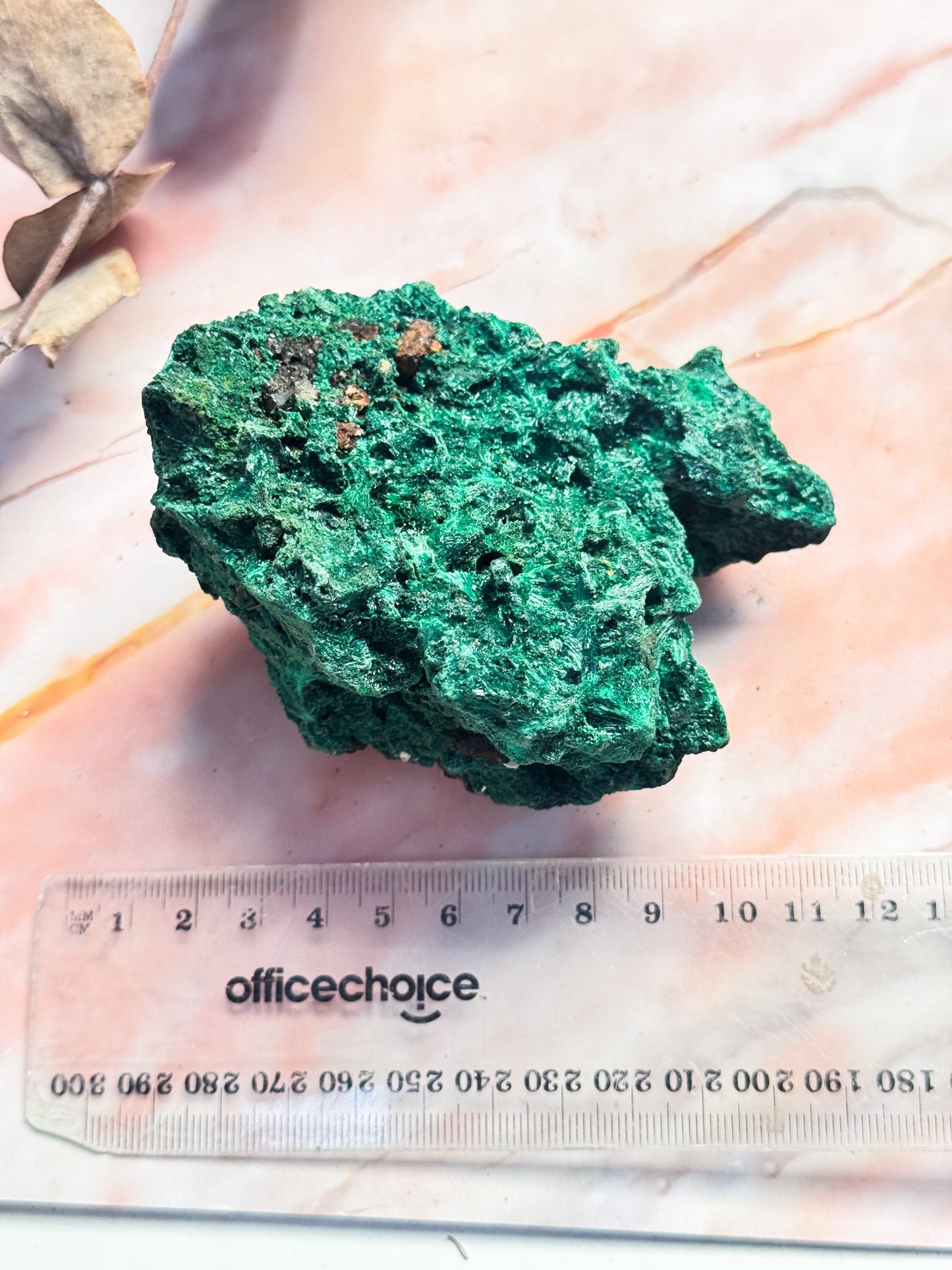 Silky Malachite Specimen