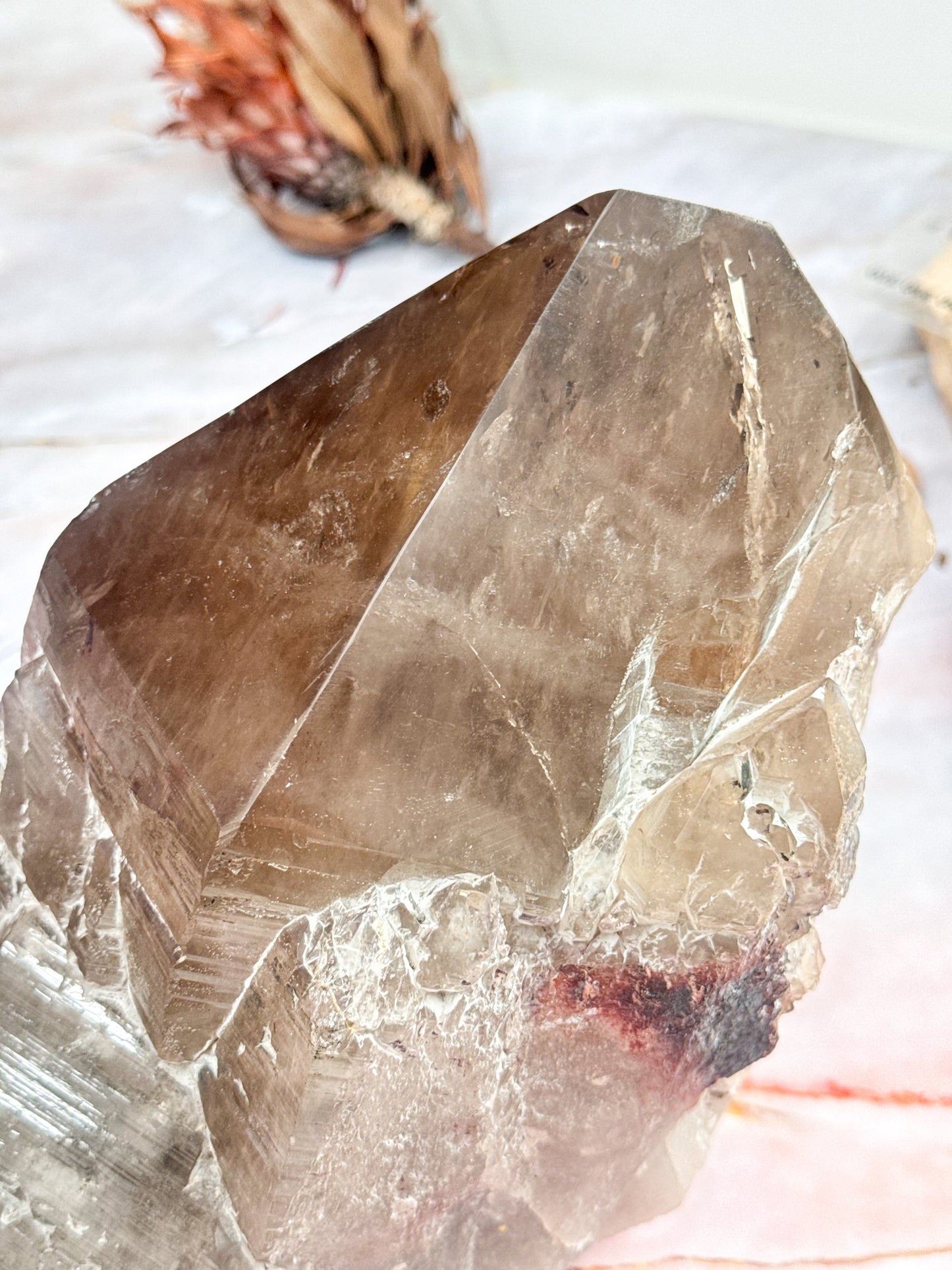 Large Smokey Quartz Cluster