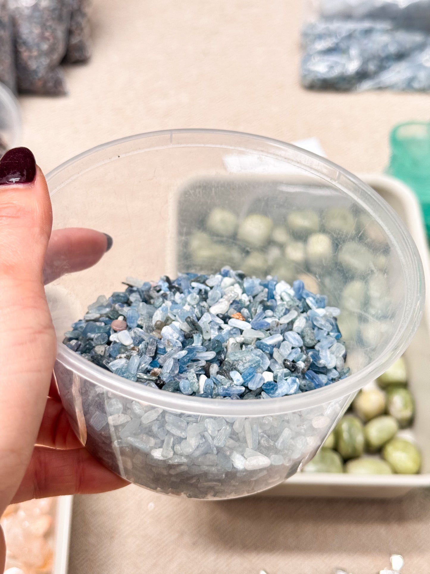 Blue Kyanite Chip Lots