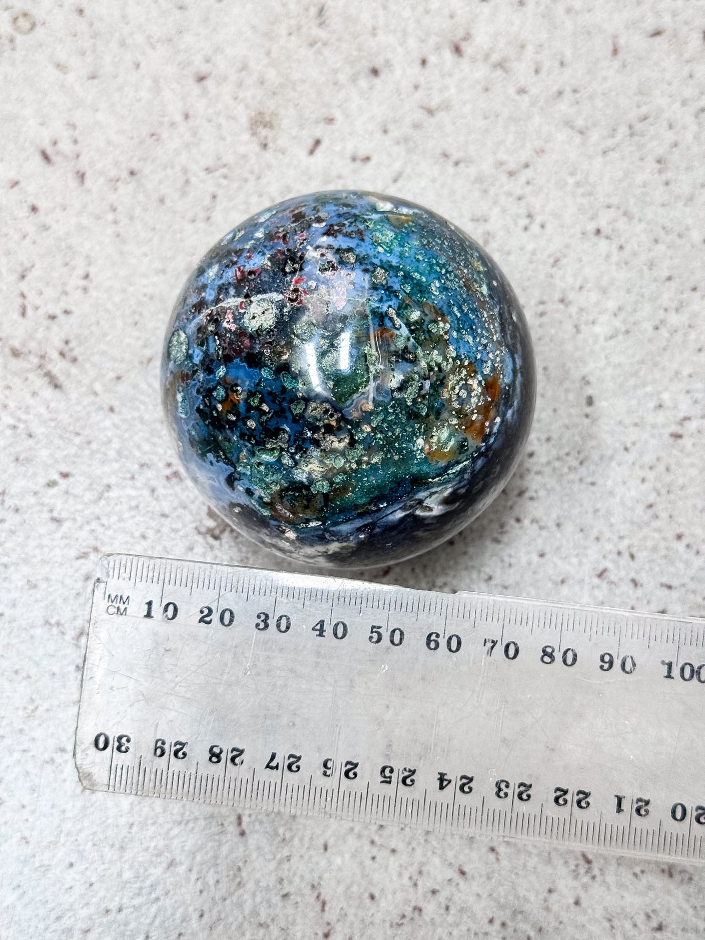Ocean Jasper Sphere