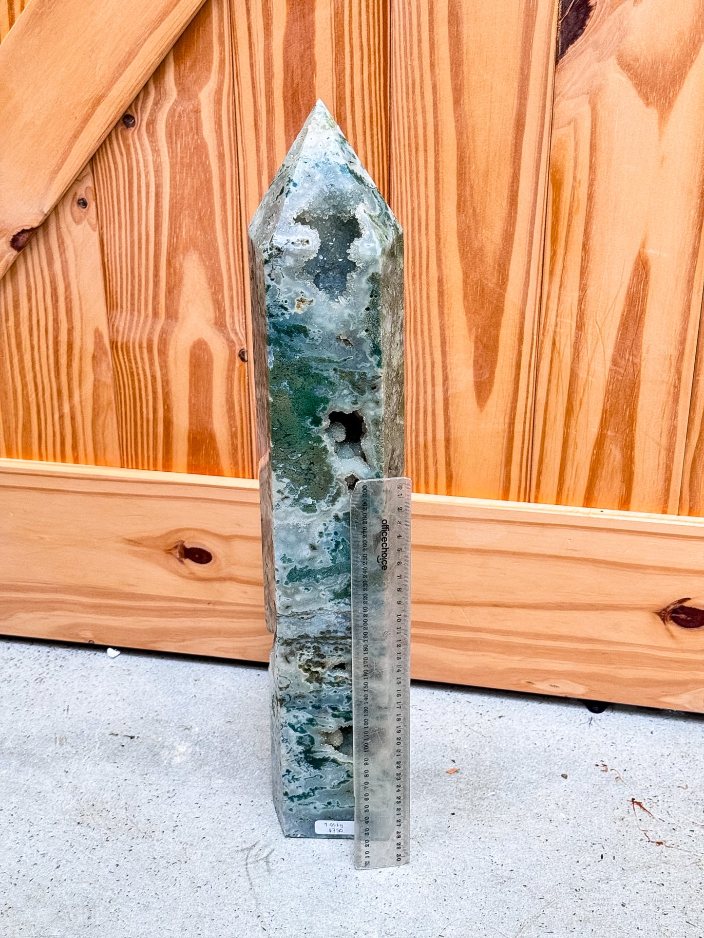 XL Moss Agate Tower