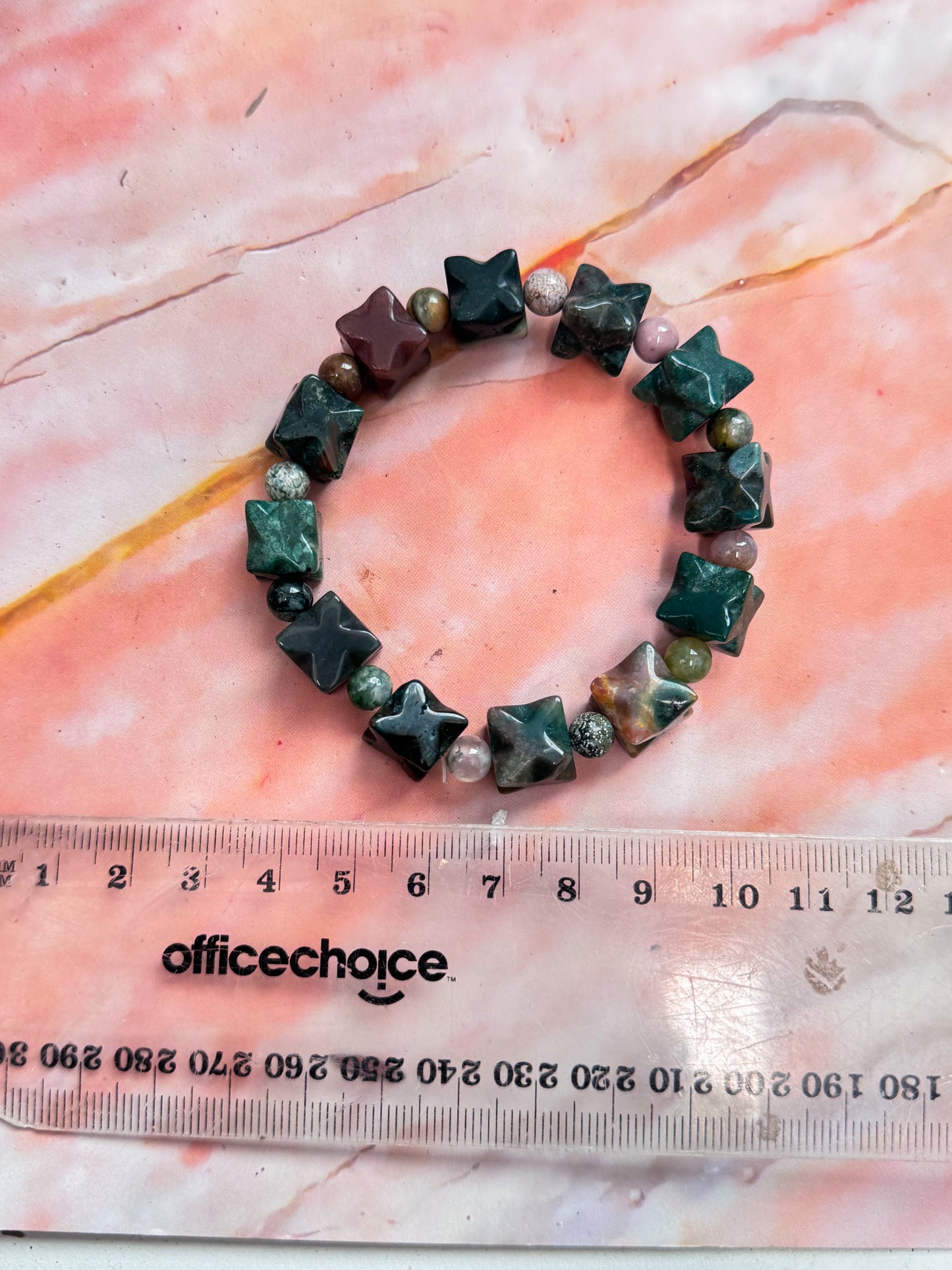 Ocean Jasper Merkabah Bracelets