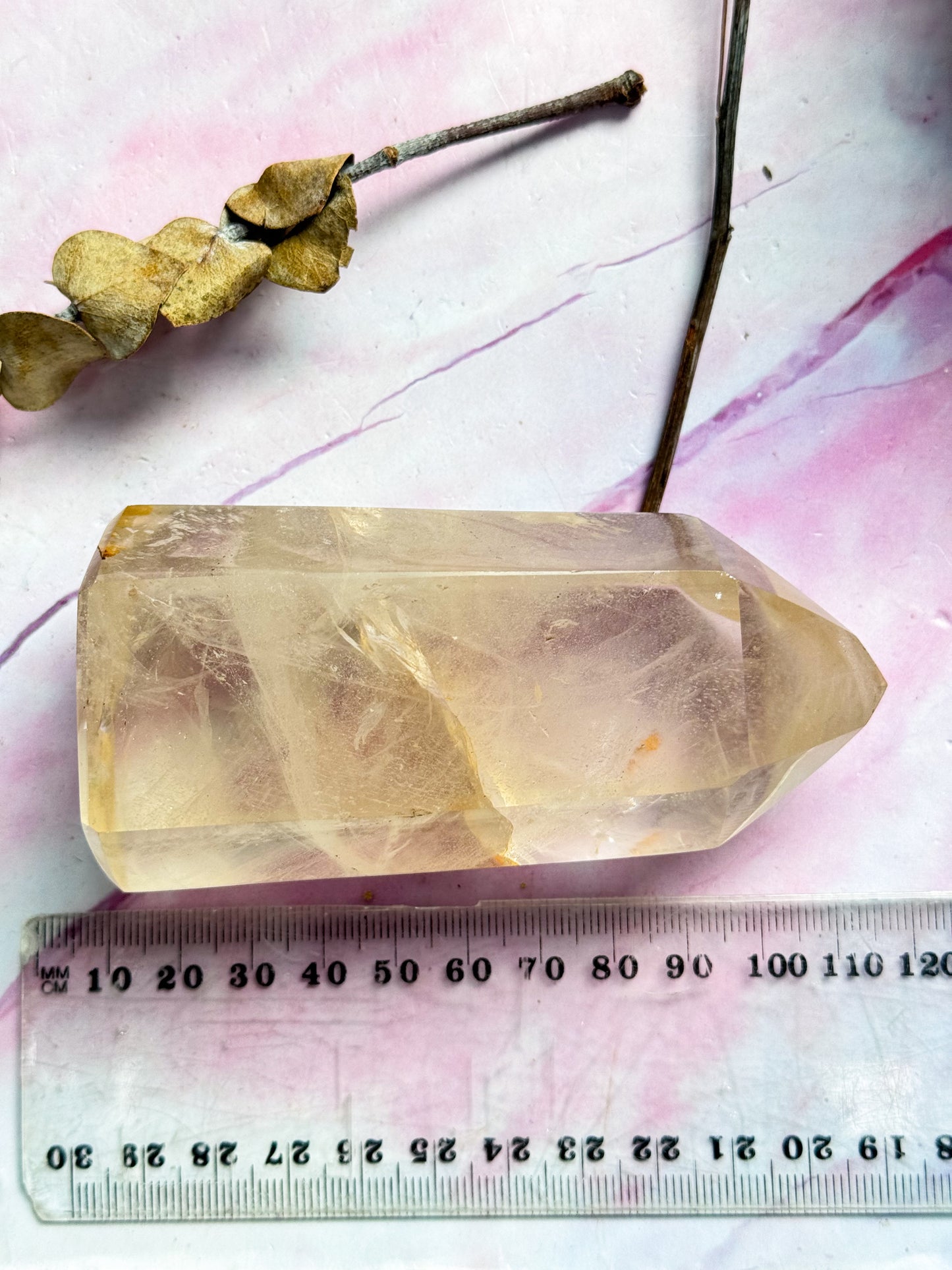 Pale Smokey Quartz Point