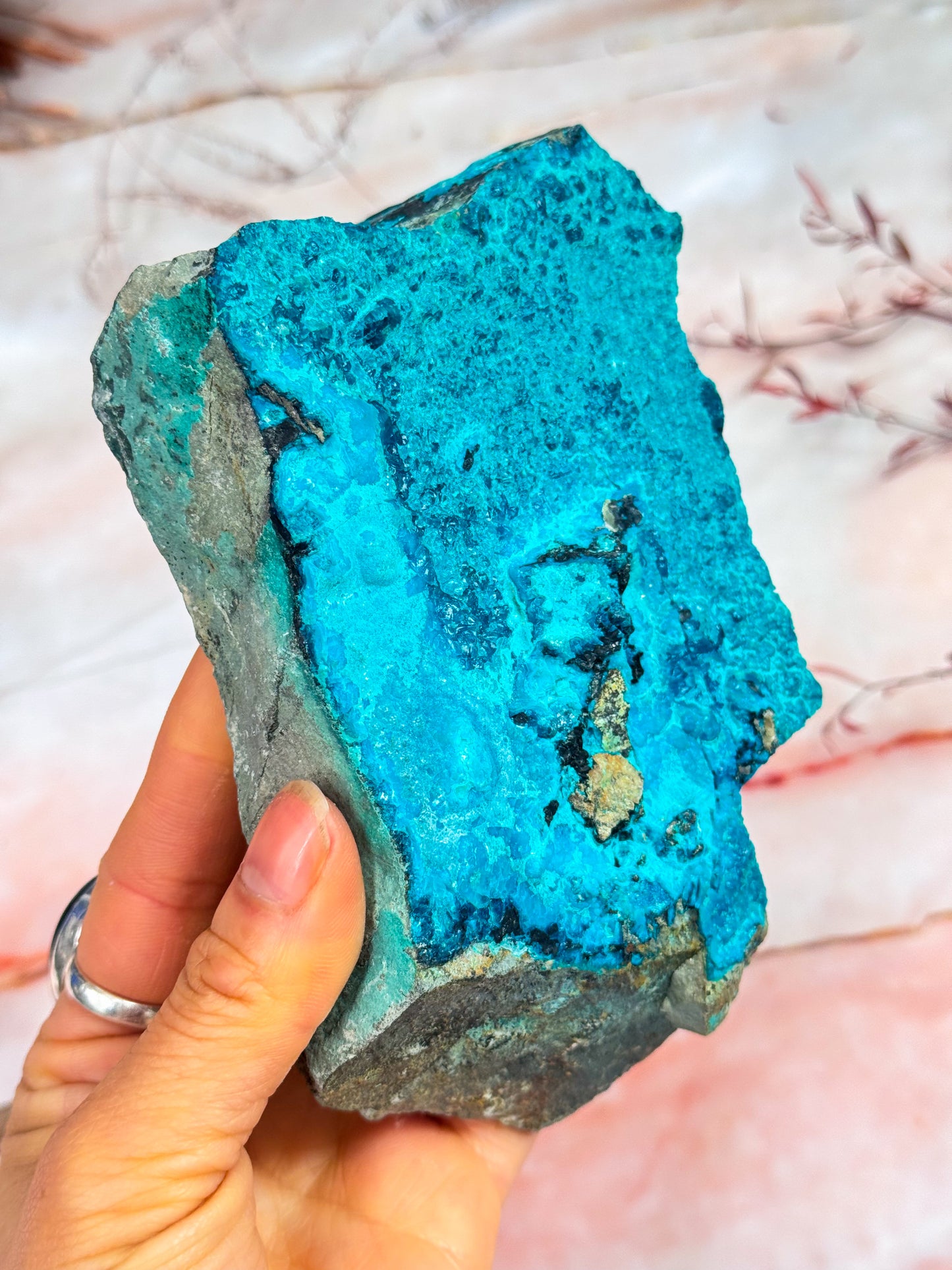 Gem Silica Chrysocolla Specimen
