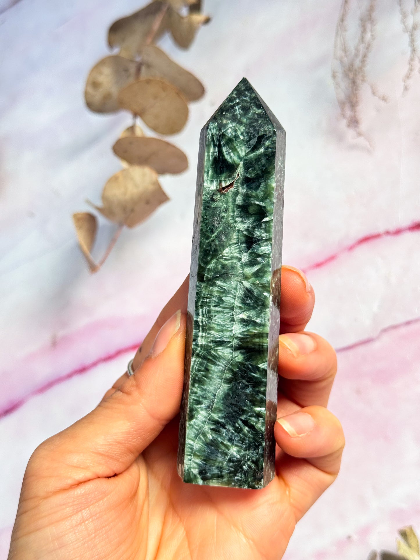 Extra Rare Seraphinite Point