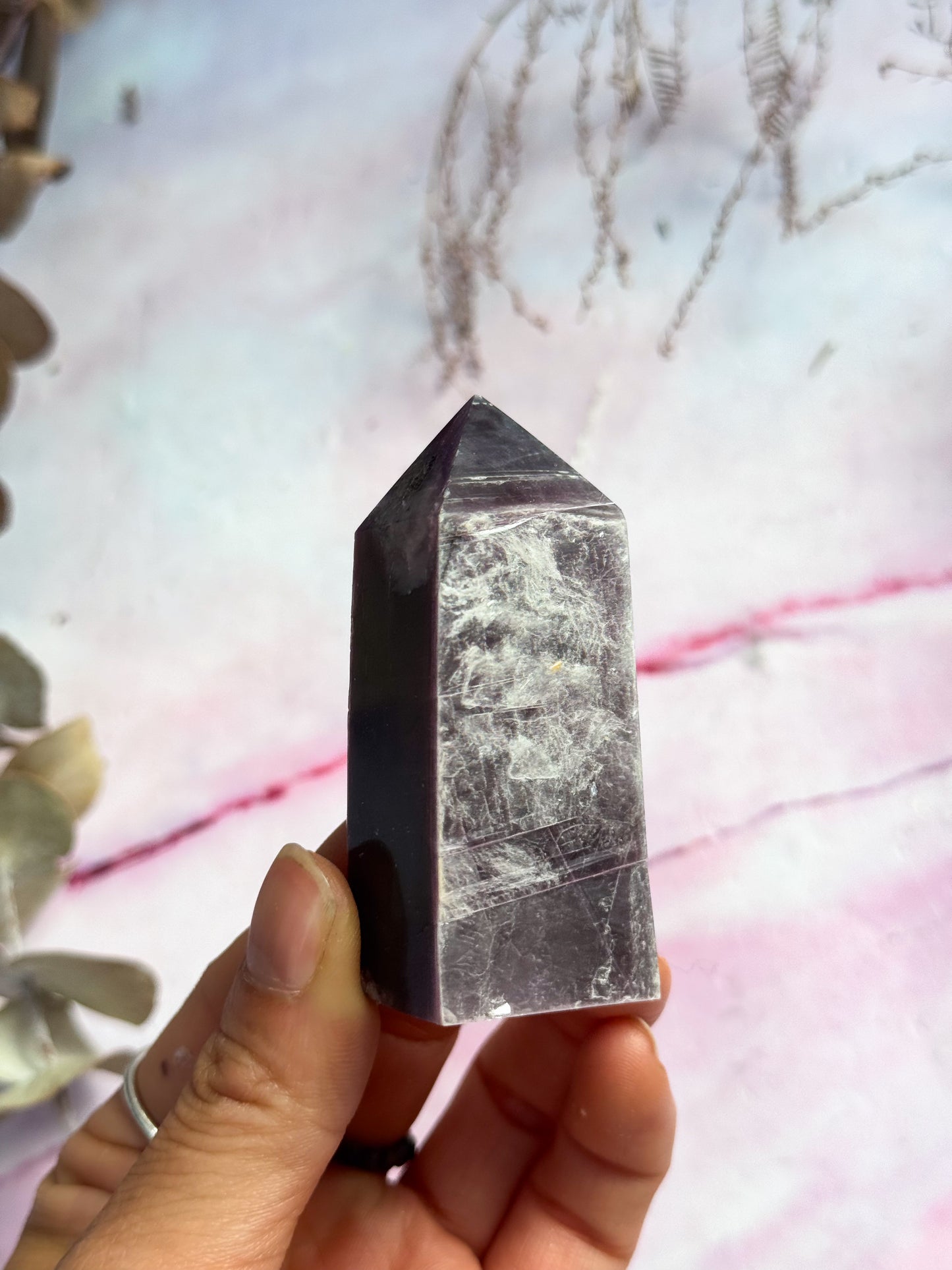 Purple Mica Flashy Points