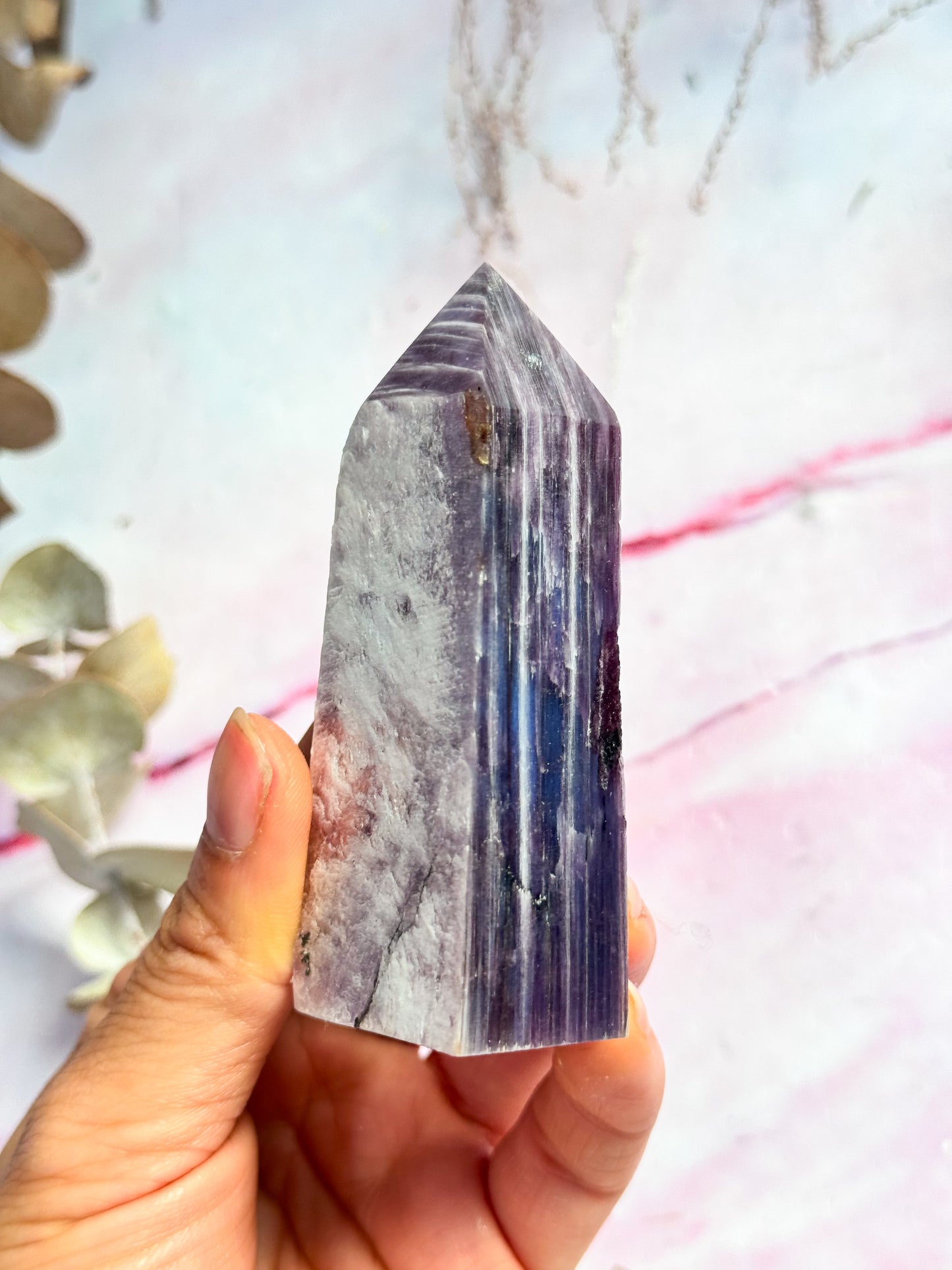 Purple Mica Flashy Points