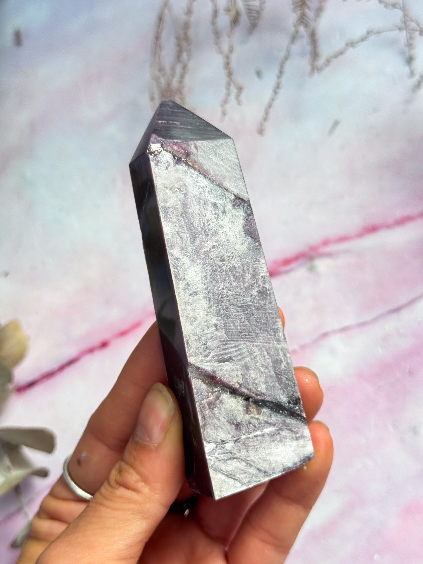 Purple Mica Flashy Points