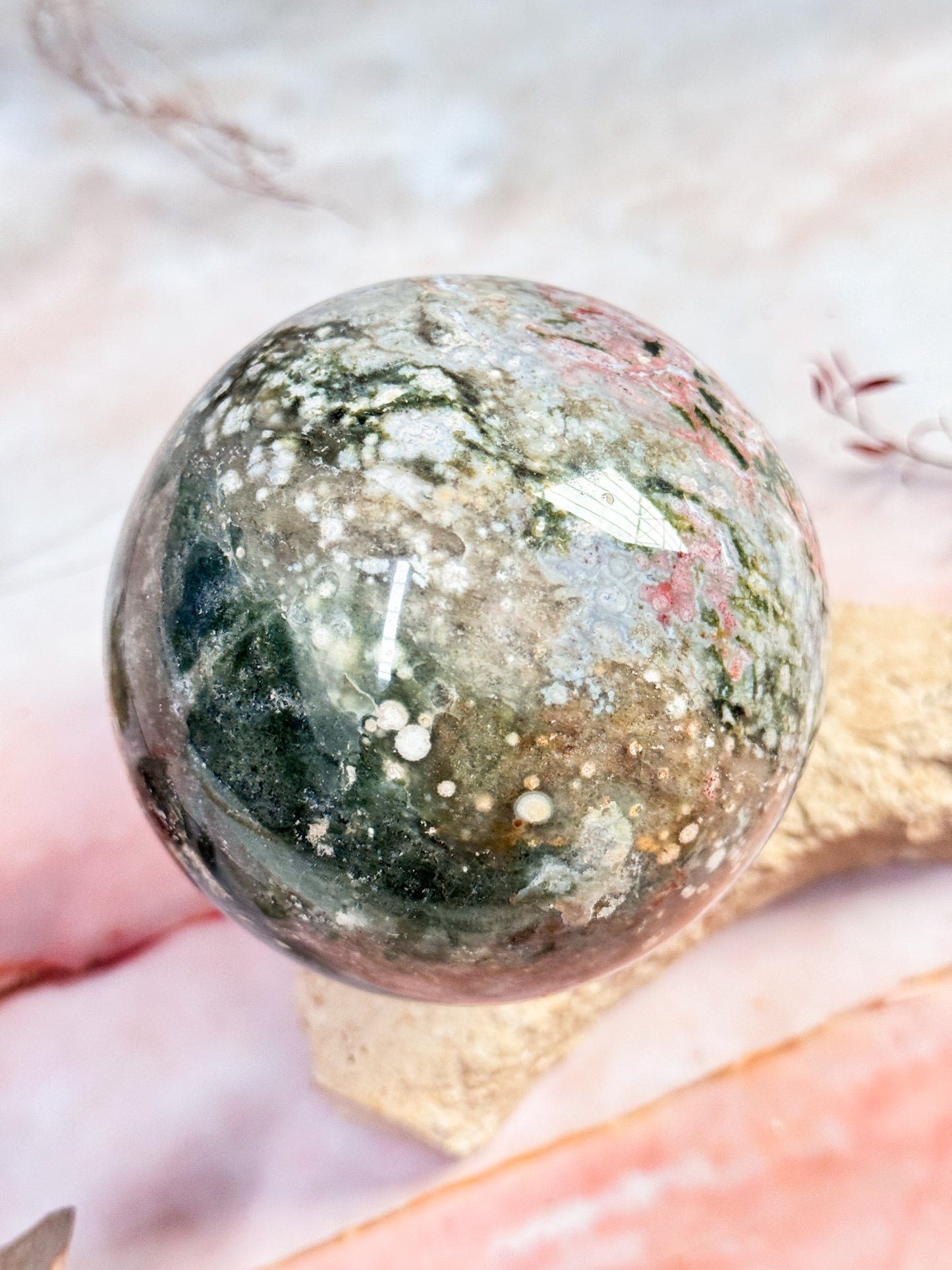 Ocean Jasper Sphere