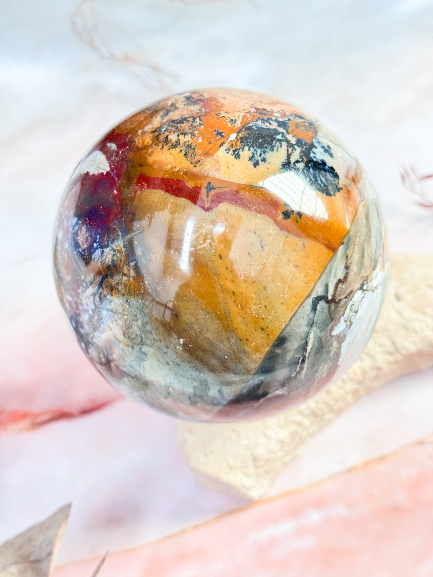 Ocean Jasper Sphere