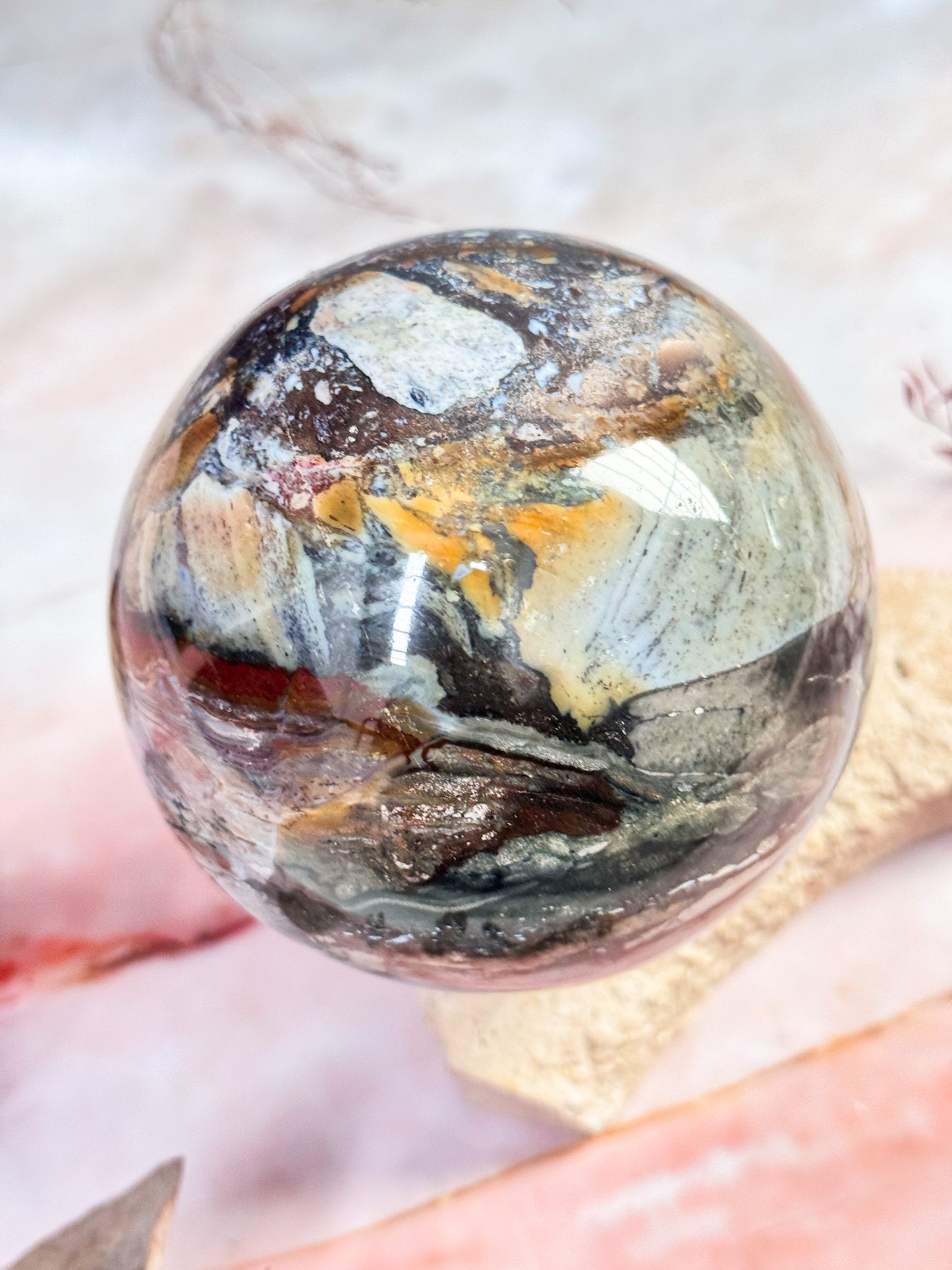 Ocean Jasper Sphere