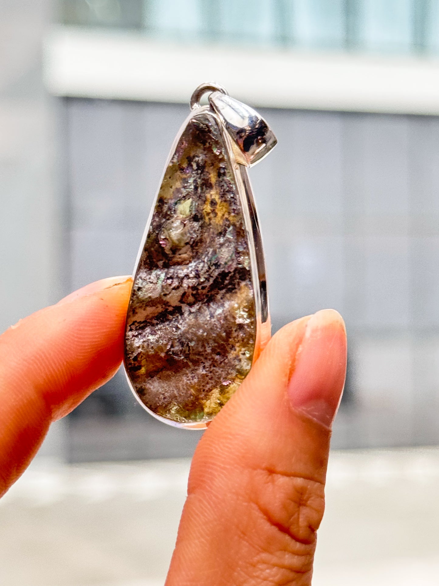 Ancient Roman Glass Pendant