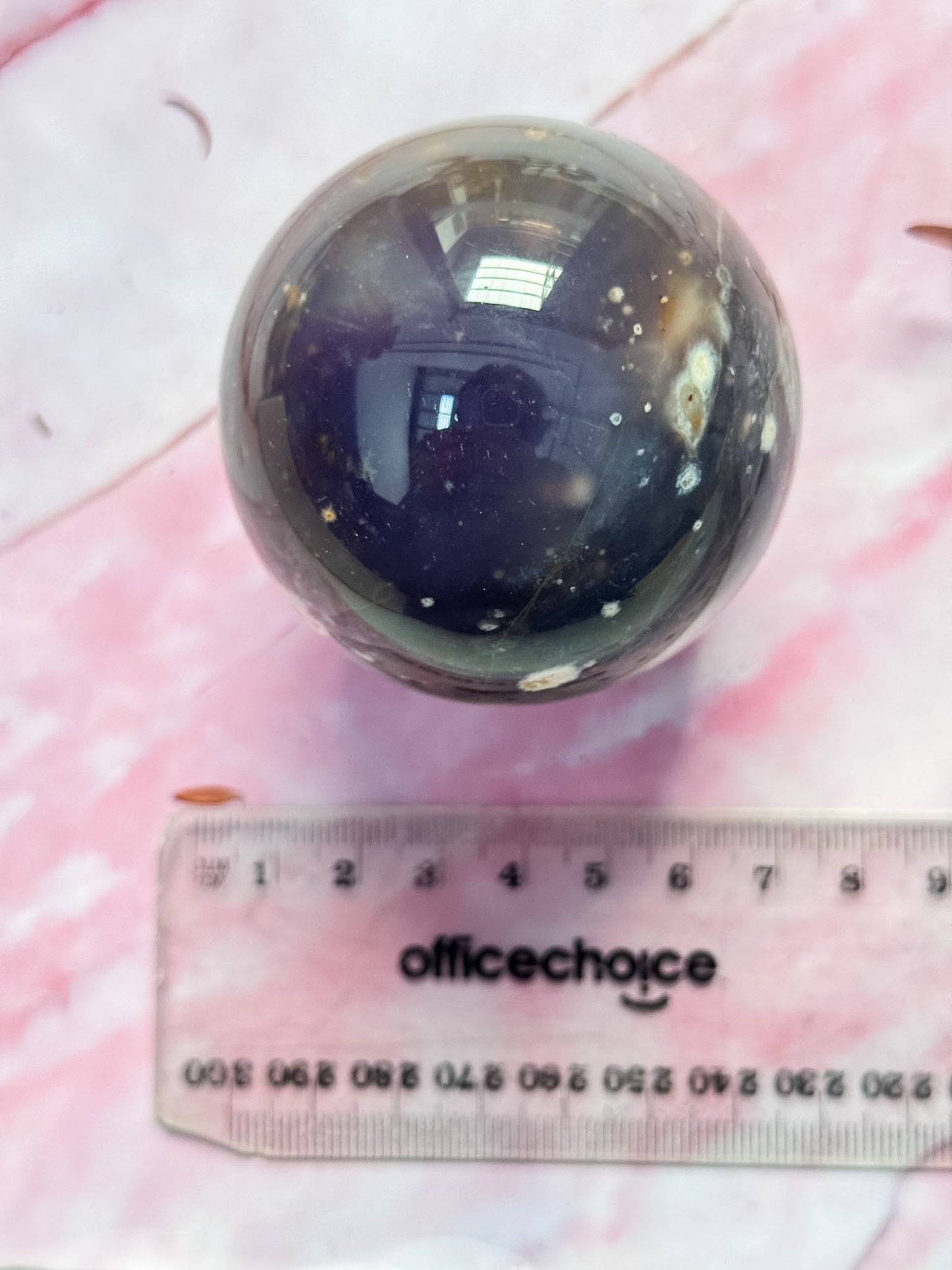 Purple Chalcedony Sphere