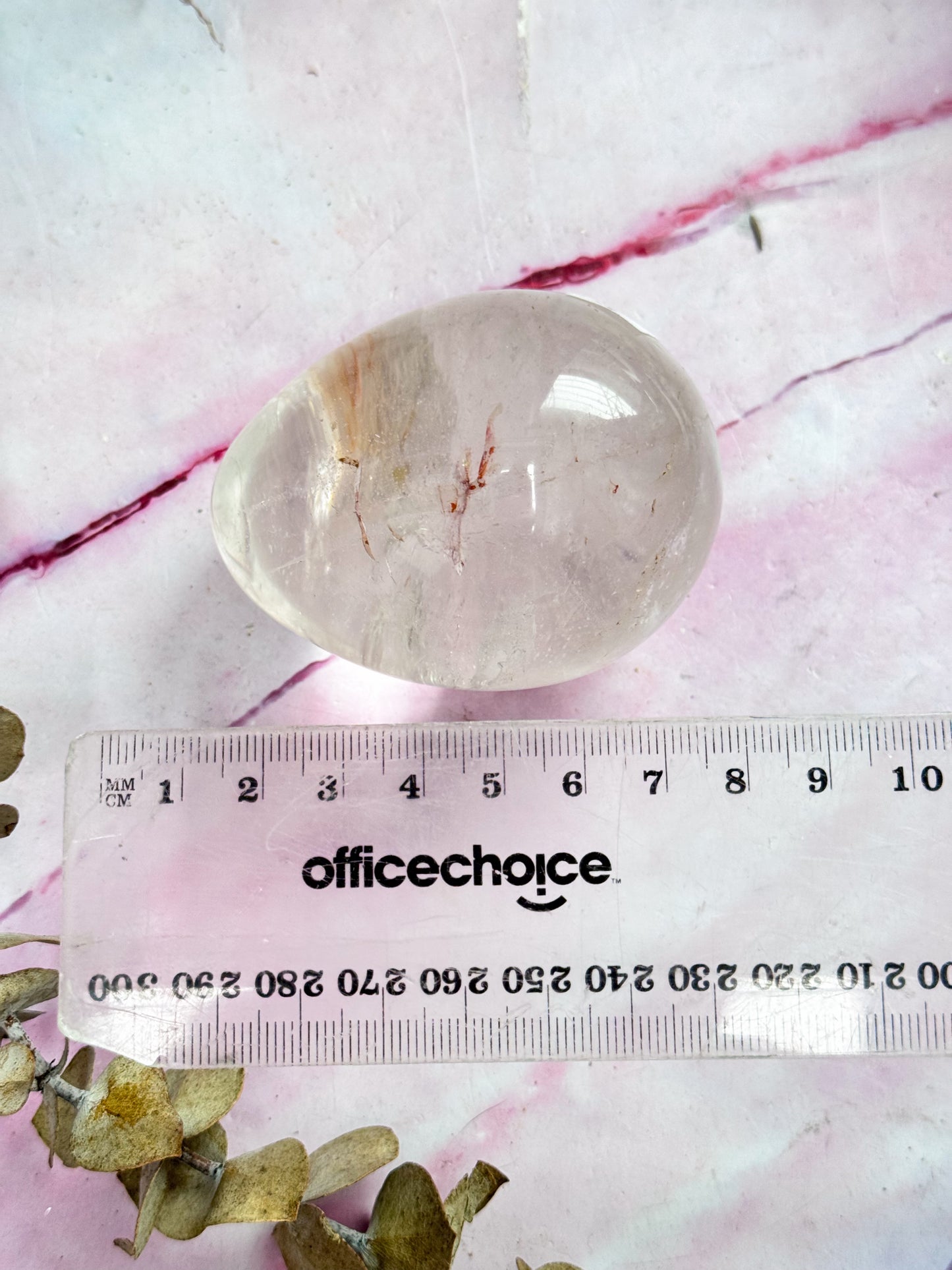 Pale Smokey Quartz Egg