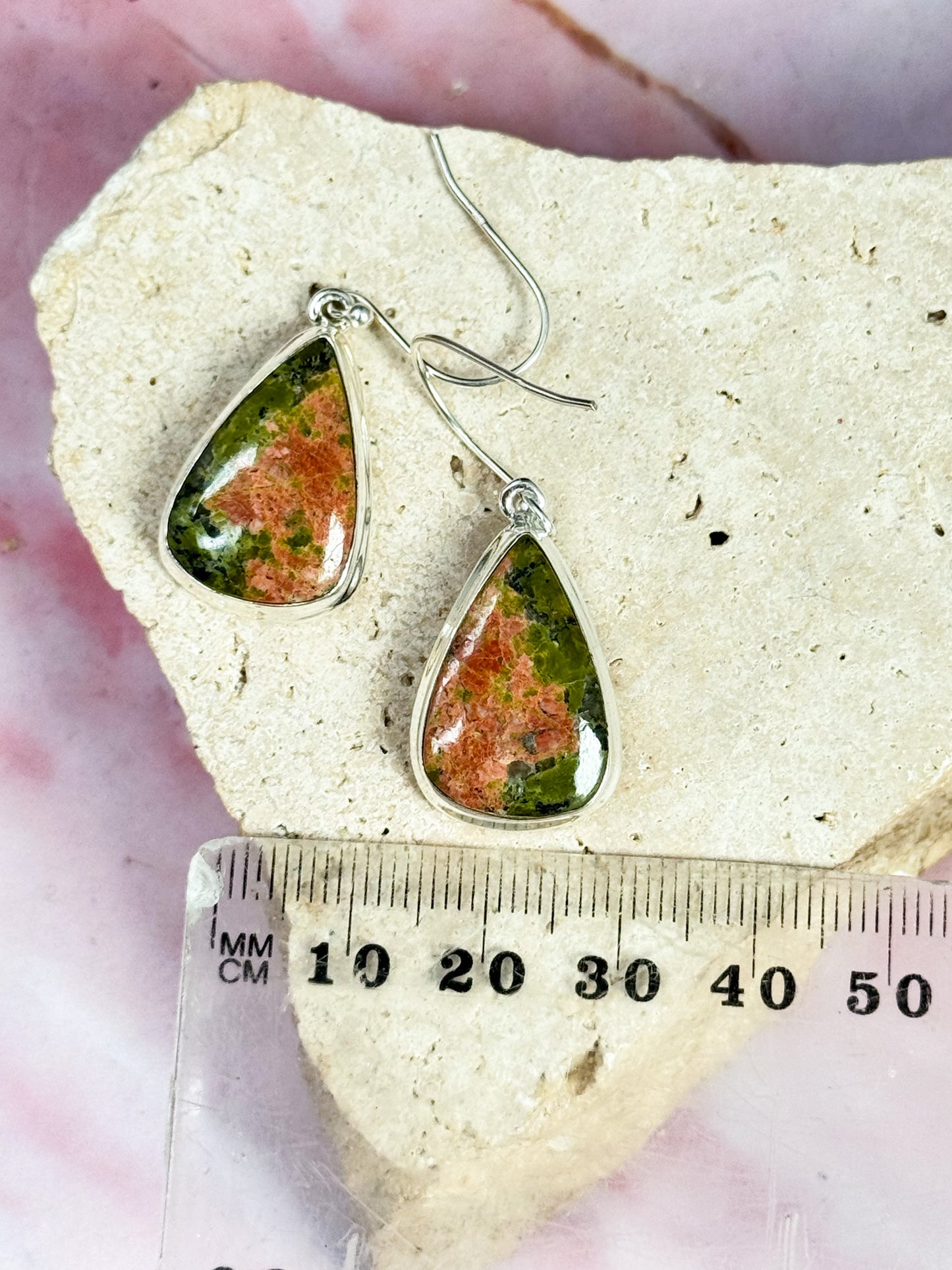 Unakite Earrings