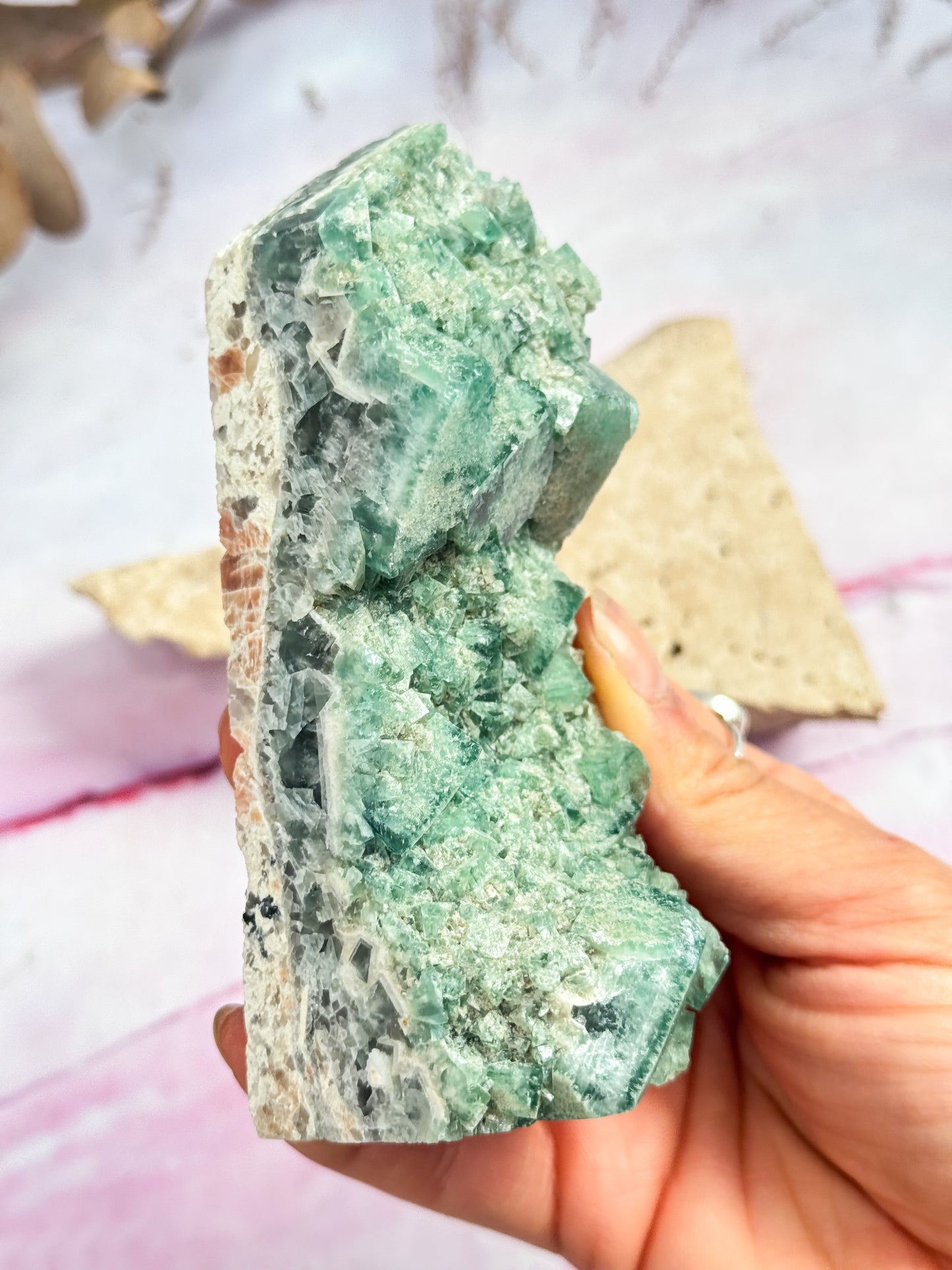 Cubic Fluorite Cluster Point