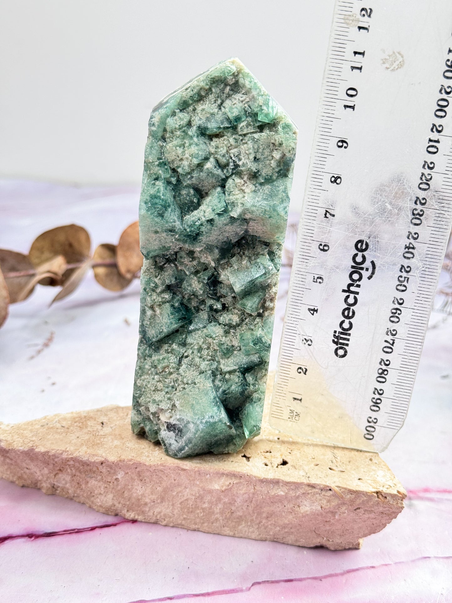 Cubic Fluorite Cluster Point