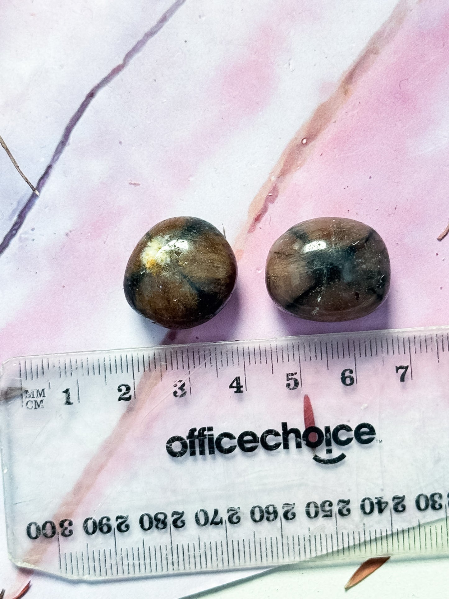 Chiastolite / Cross Stone Tumbles