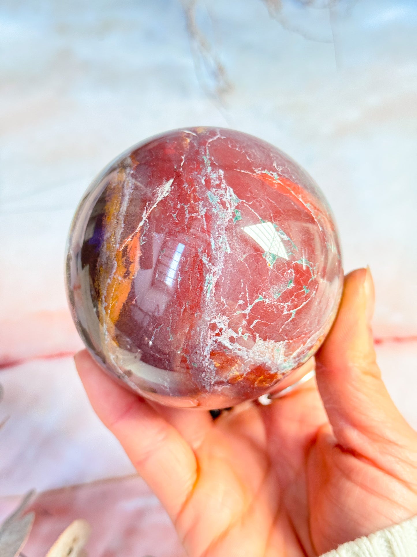 Ocean Jasper Sphere