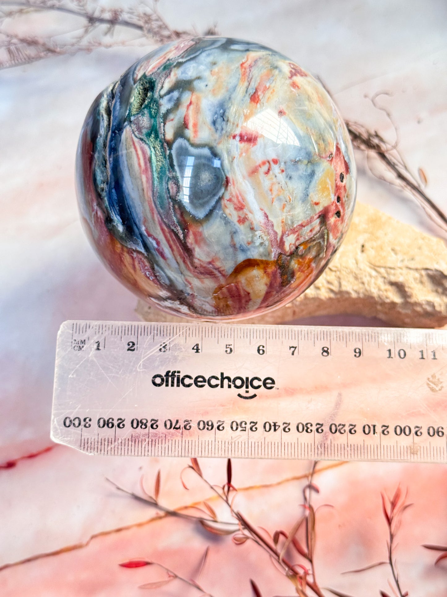 Ocean Jasper Sphere