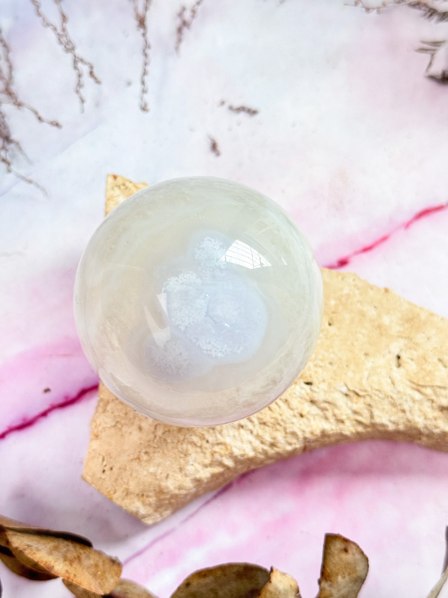 Blue Lace Agate Sphere