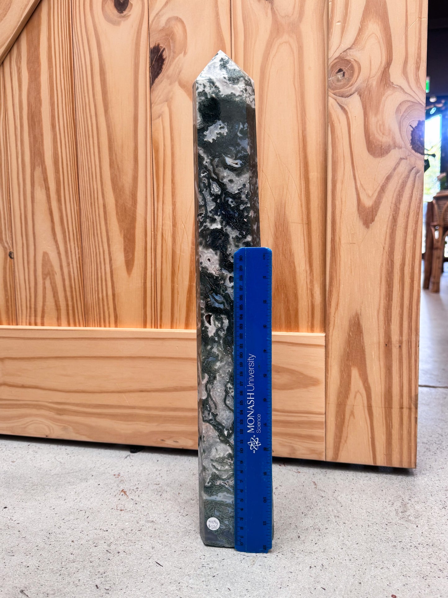 XL Moss Agate Tower