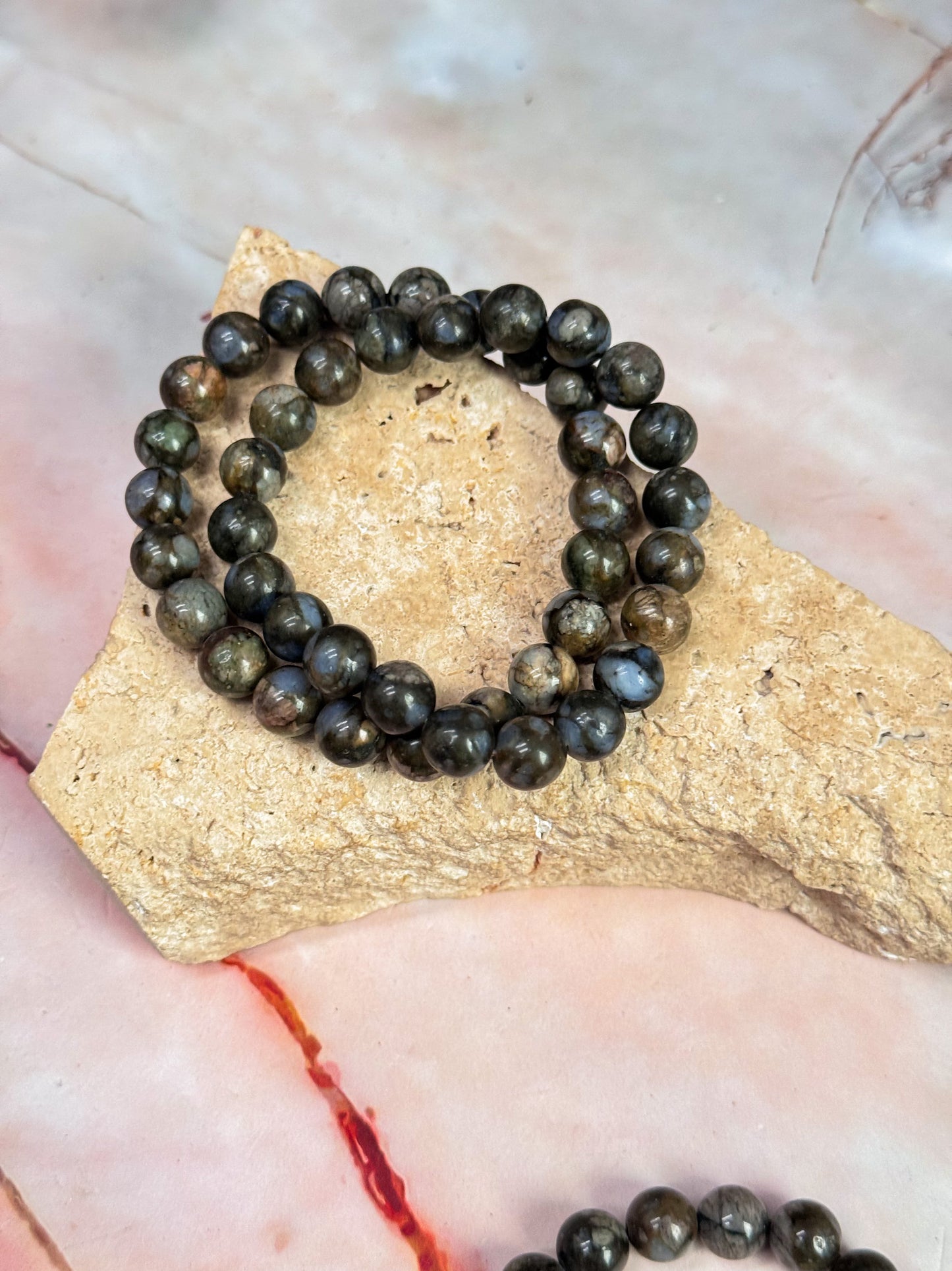 Llanite/Que Serra Stone Bracelets