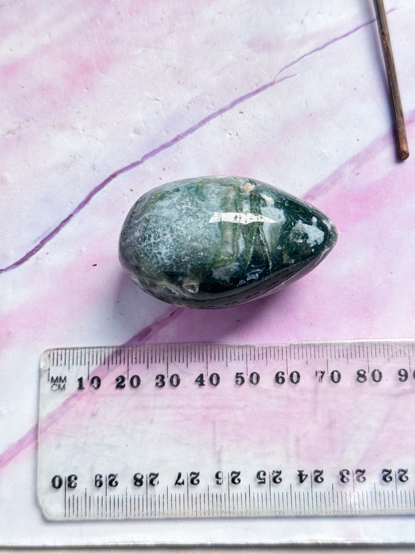 Moss Agate Eggs