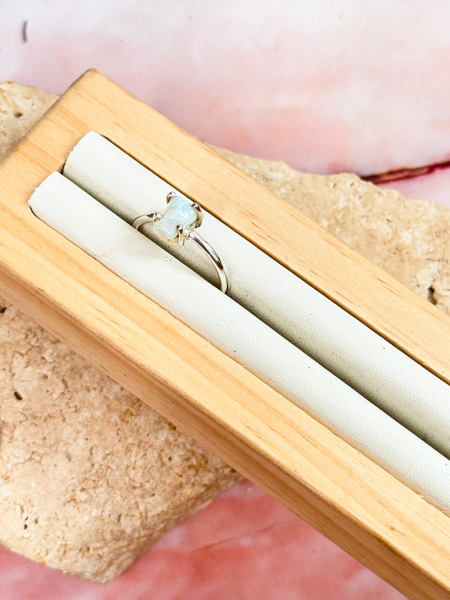 Ethiopian Opal Ring - Size 6