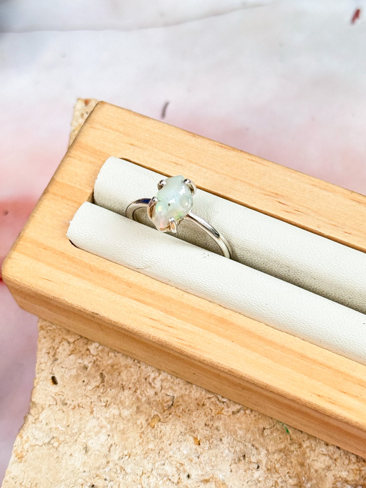 Ethiopian Opal Ring - Size 7