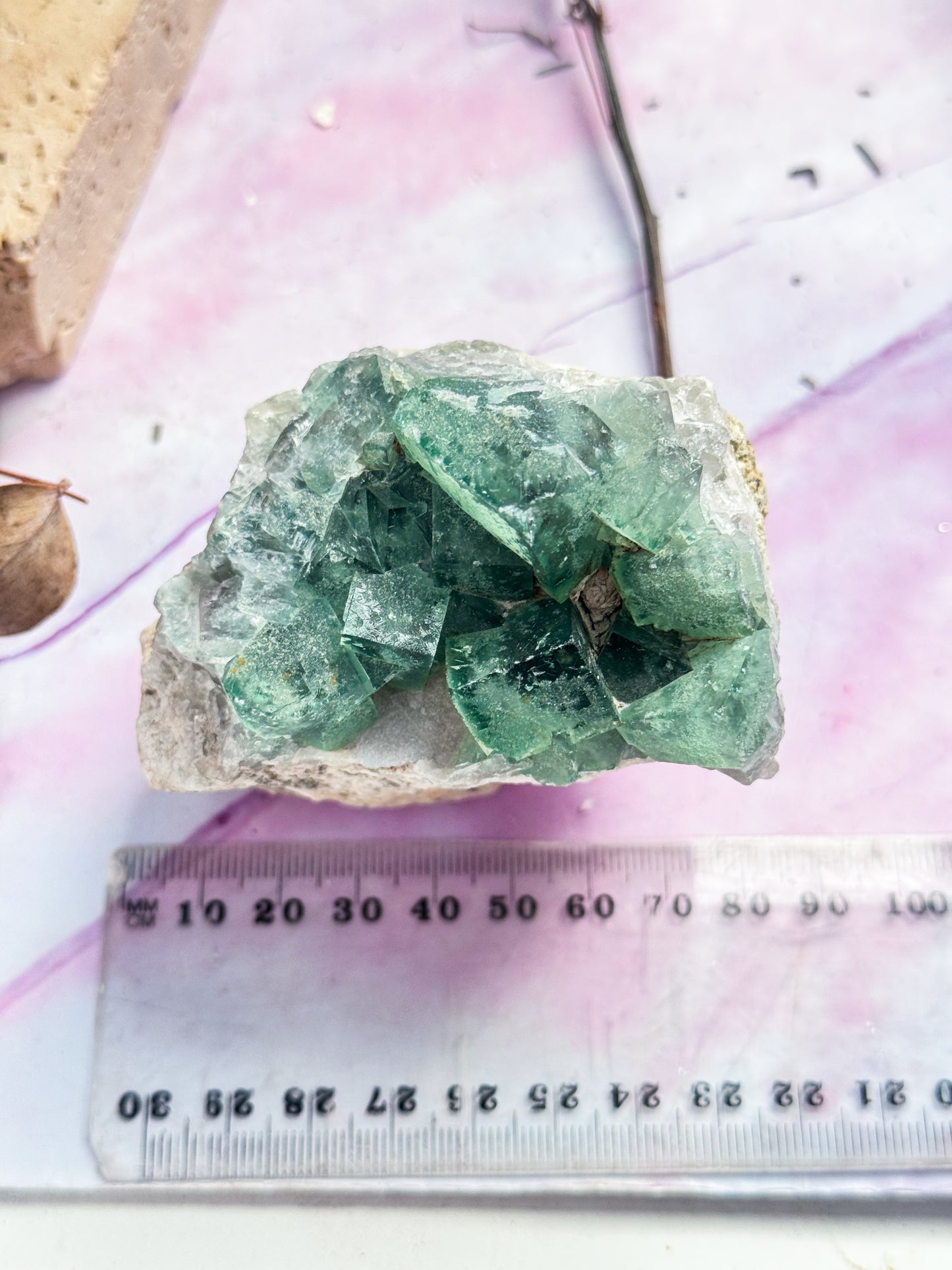 Cubic Fluorite Cluster