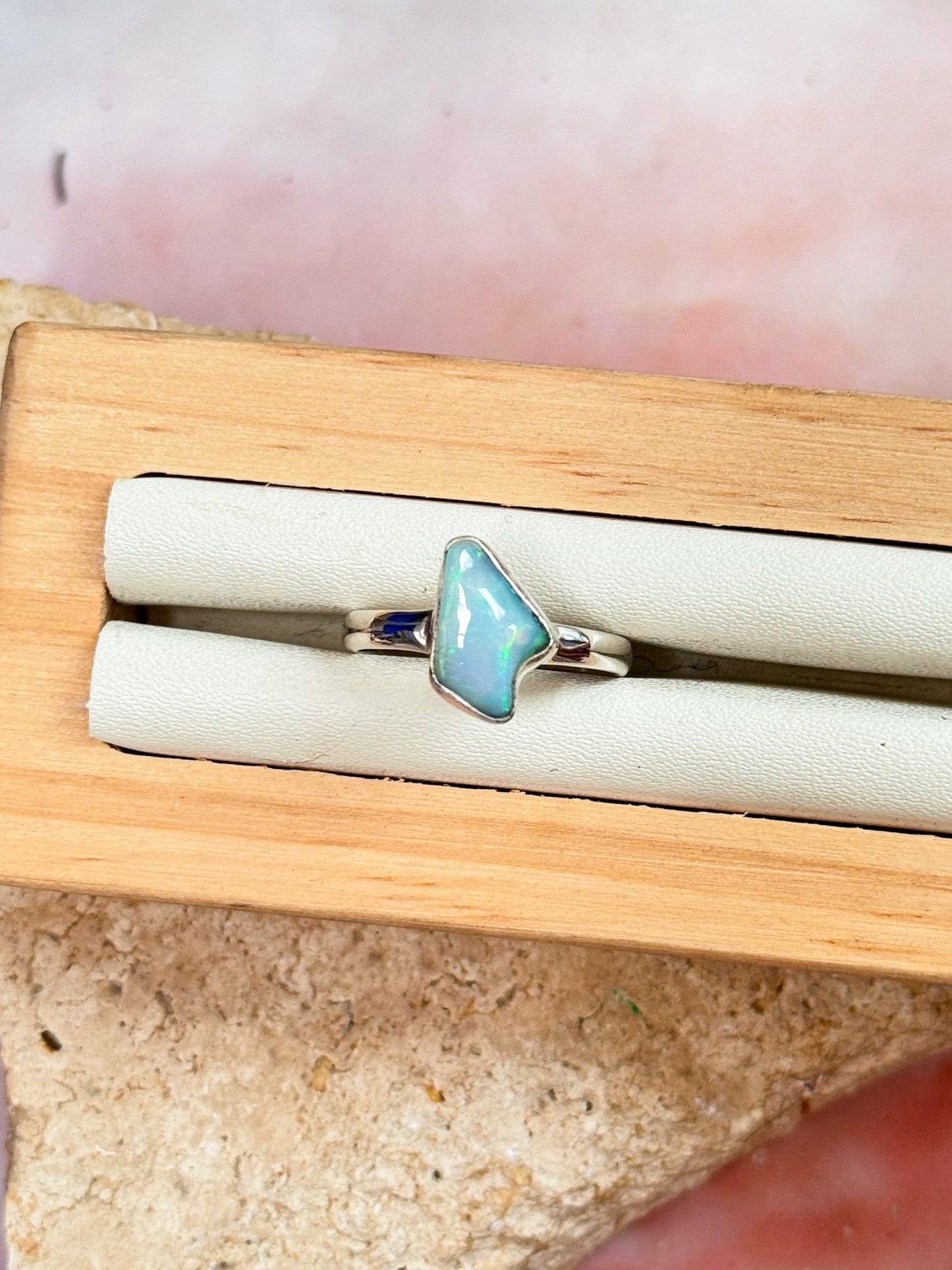 Ethiopian Opal Ring - Size 7