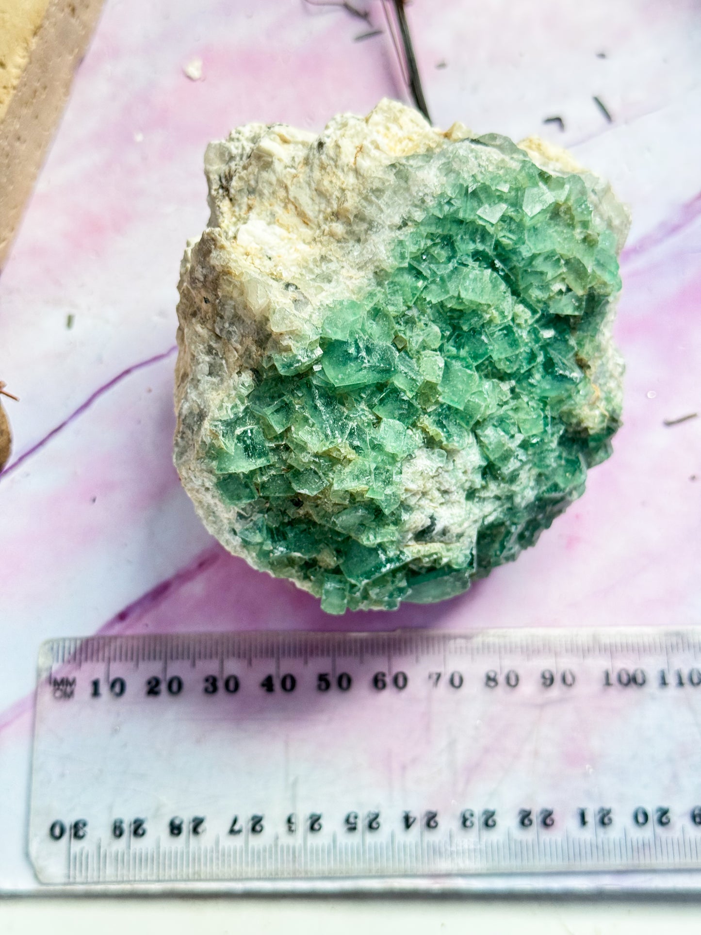 Cubic Fluorite Cluster