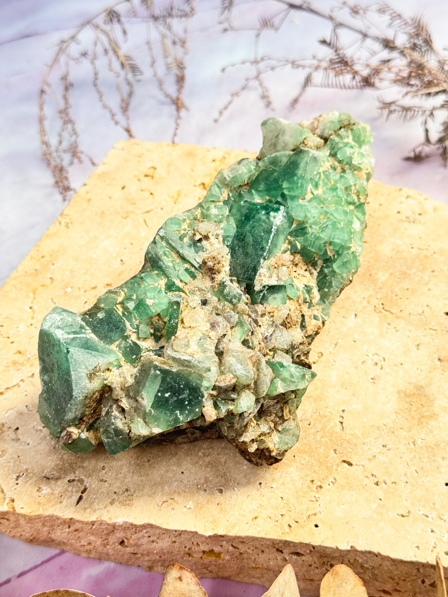 Cubic Fluorite Cluster