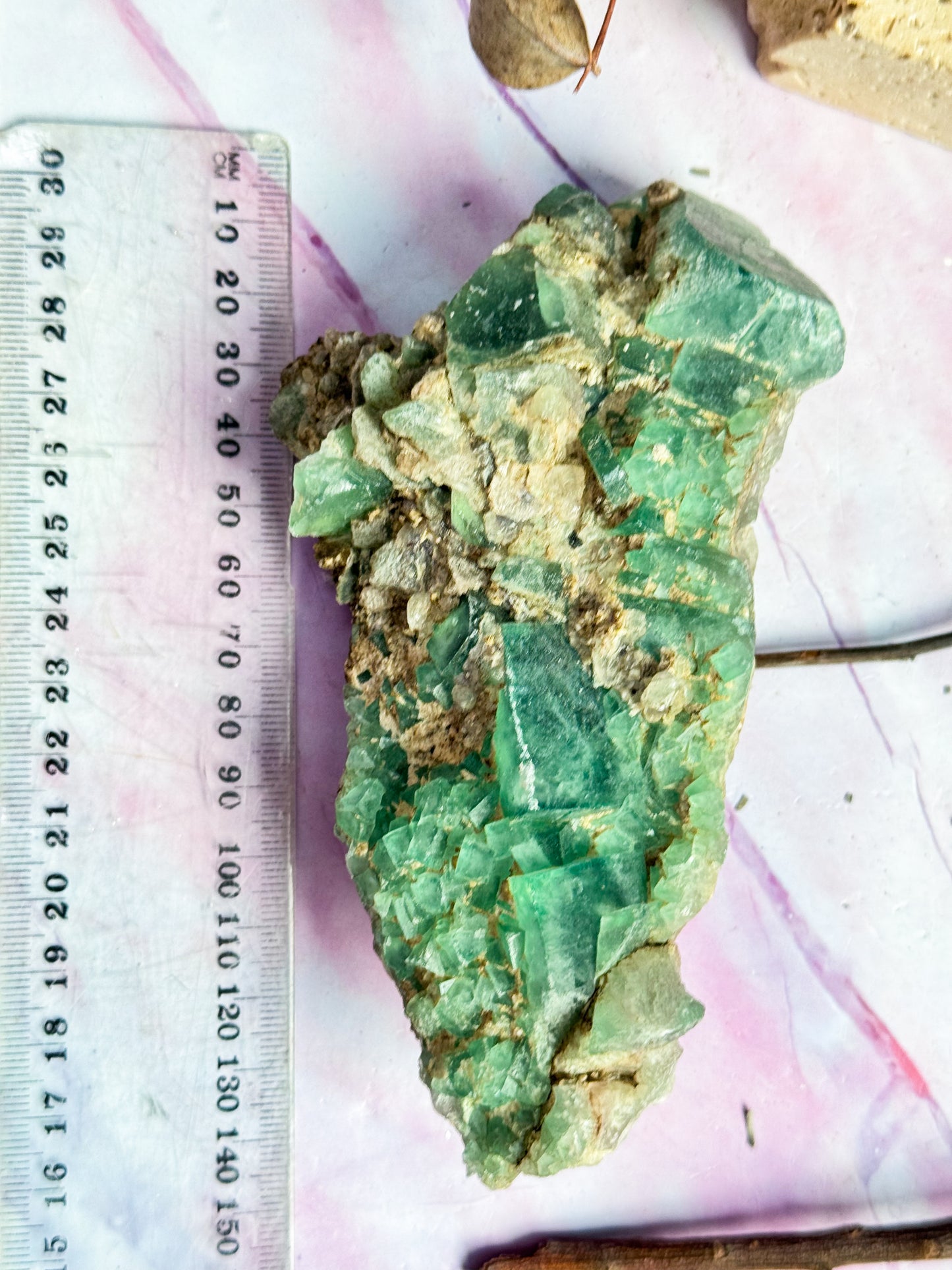 Cubic Fluorite Cluster