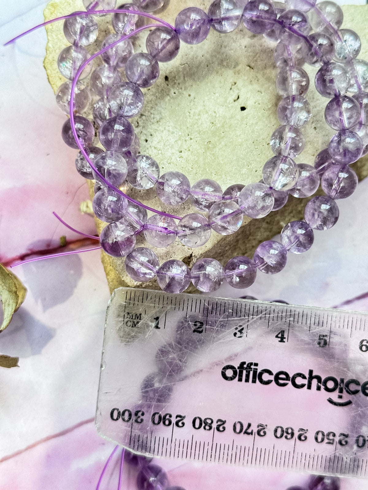 Clear Amethyst Bracelets