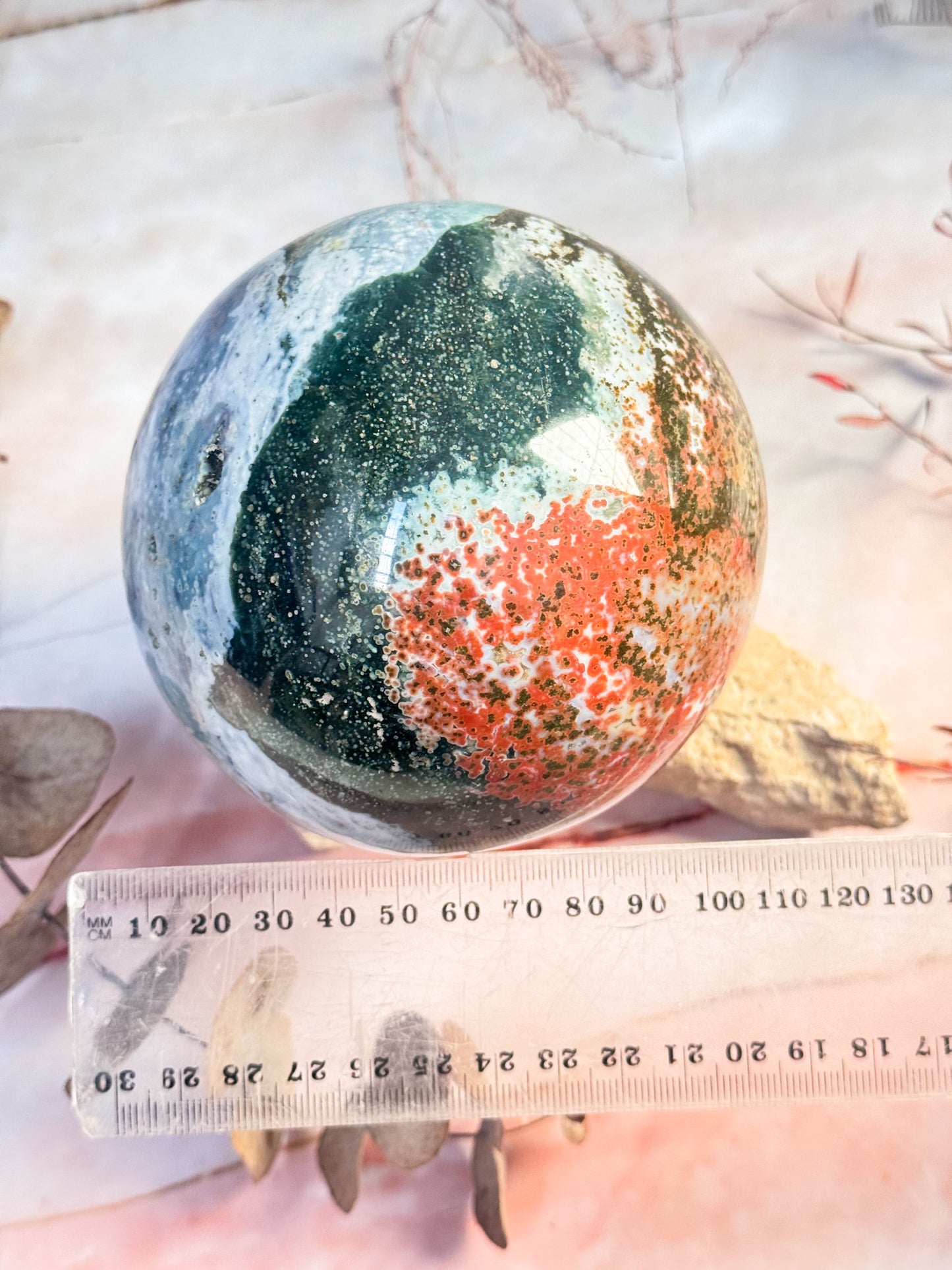 Ocean Jasper Sphere