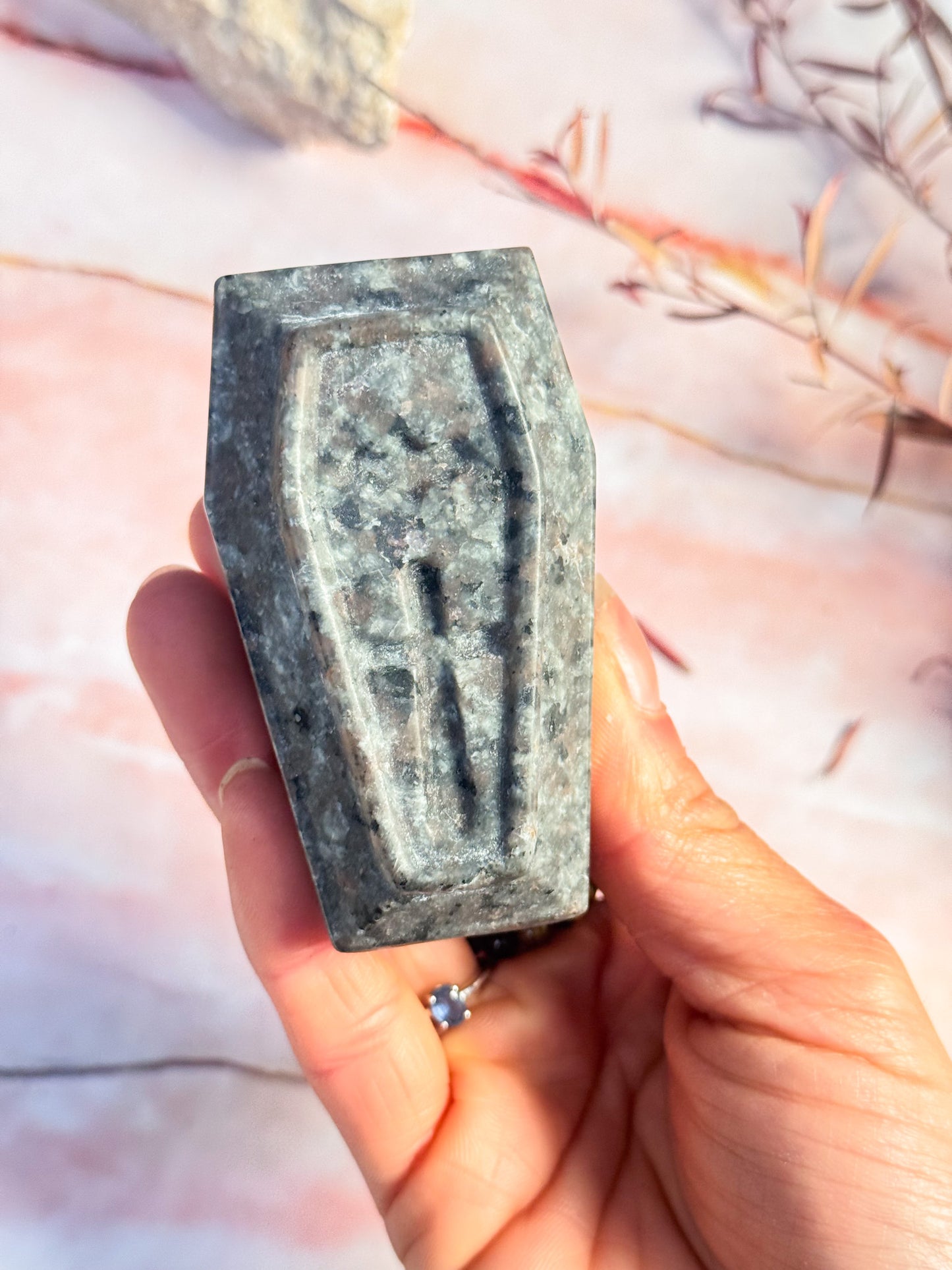 Crystal Coffin Carvings