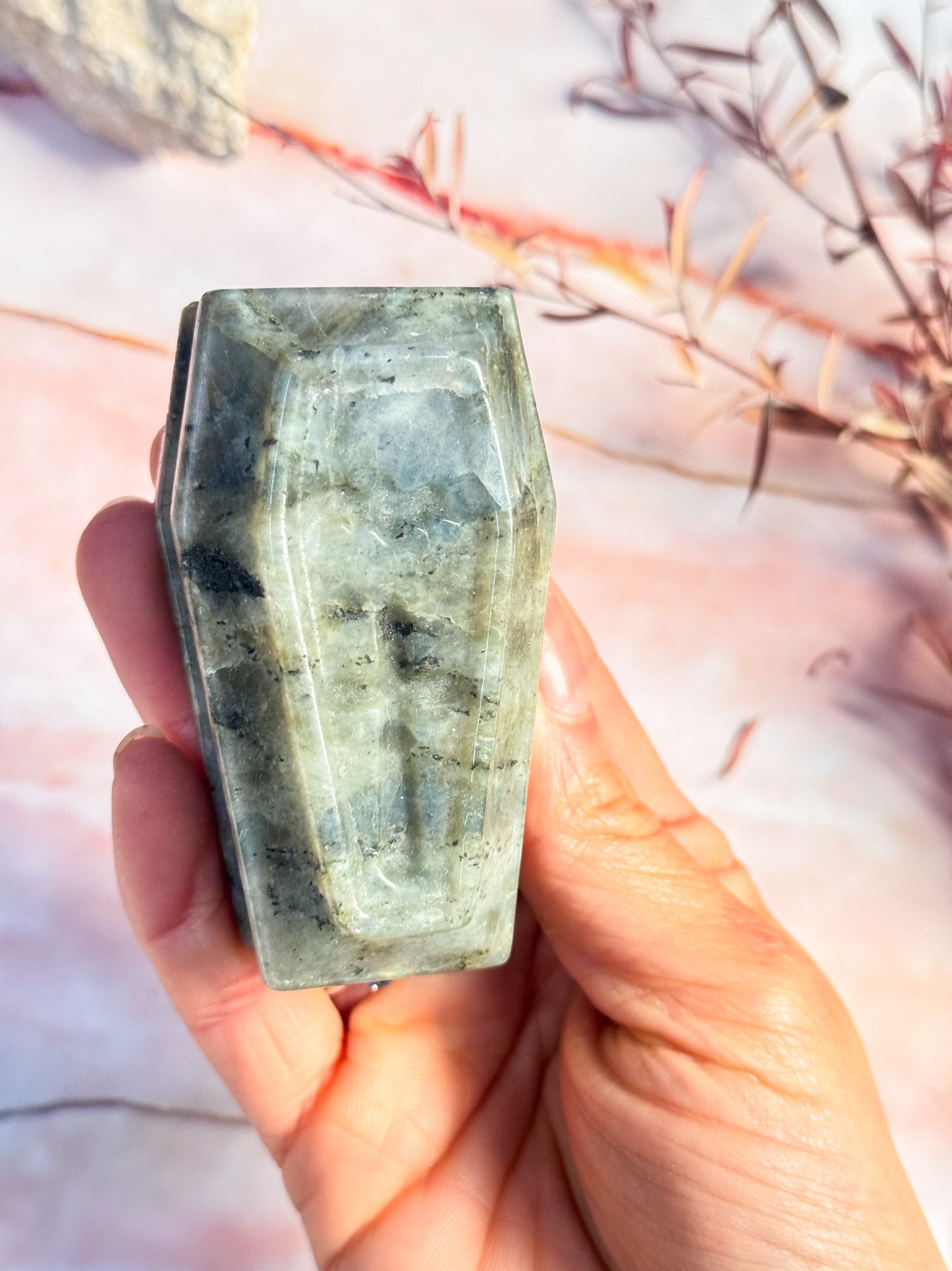Crystal Coffin Carvings