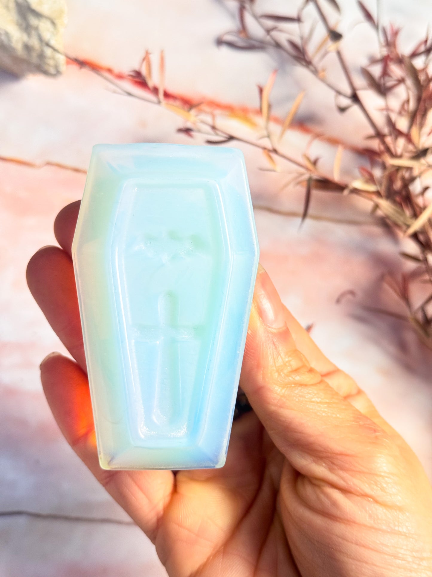 Crystal Coffin Carvings
