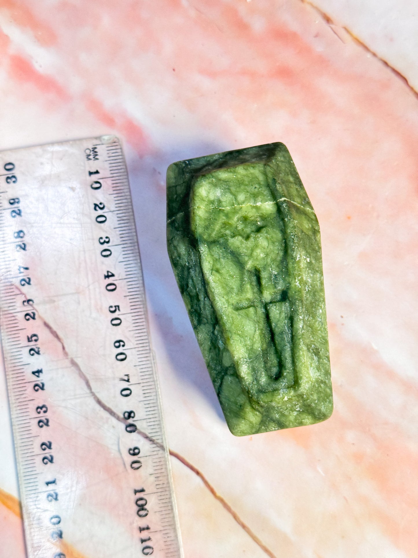 Crystal Coffin Carvings