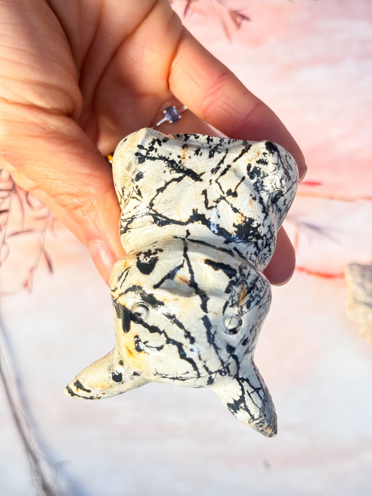 Picture Stone Pika Carving