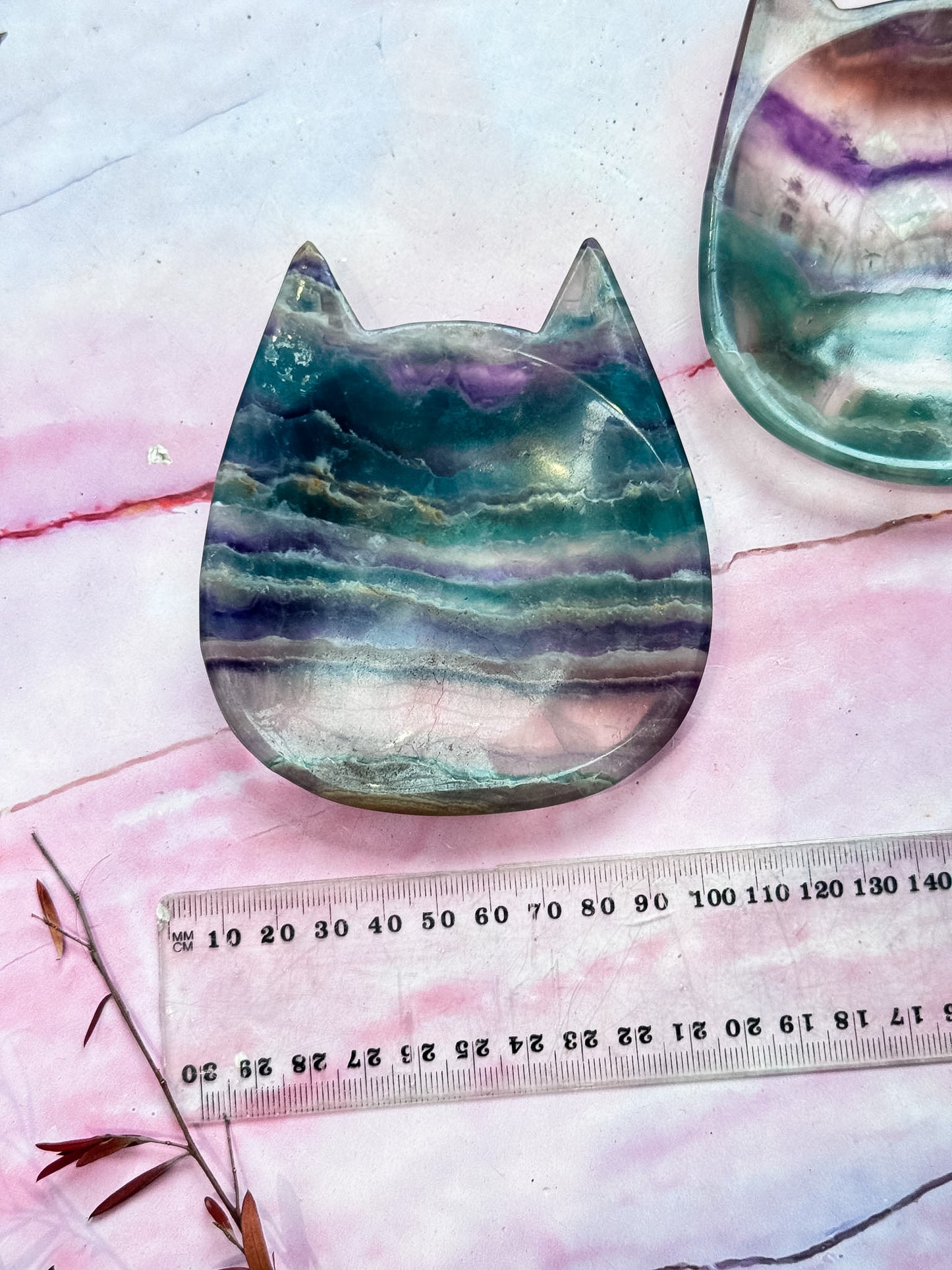 Fluorite Cat Head Bowls