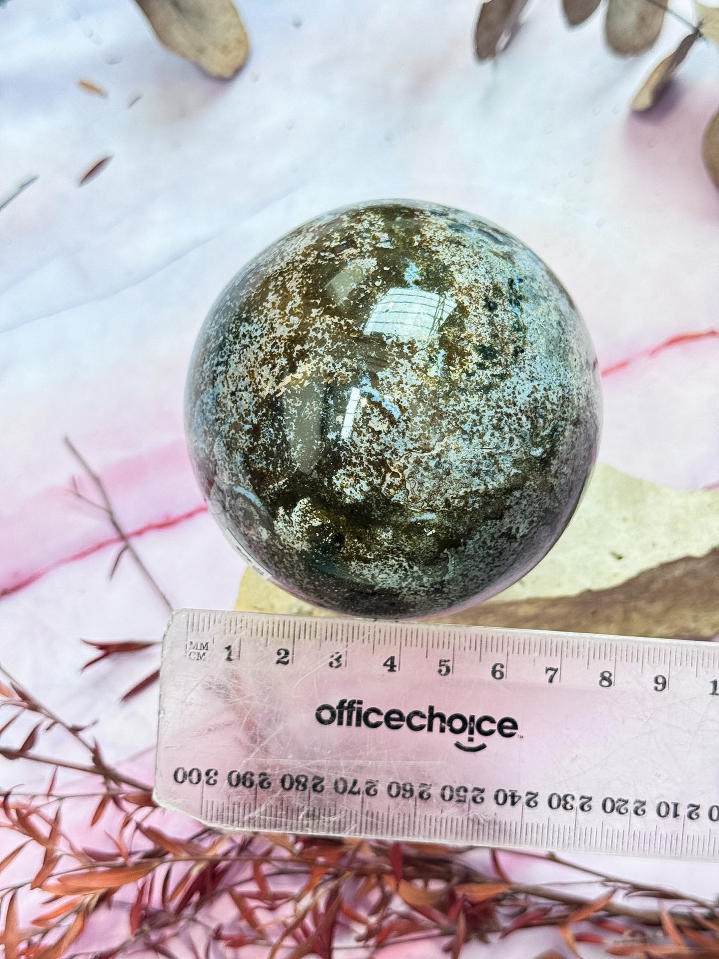 Purple Ocean Jasper Sphere