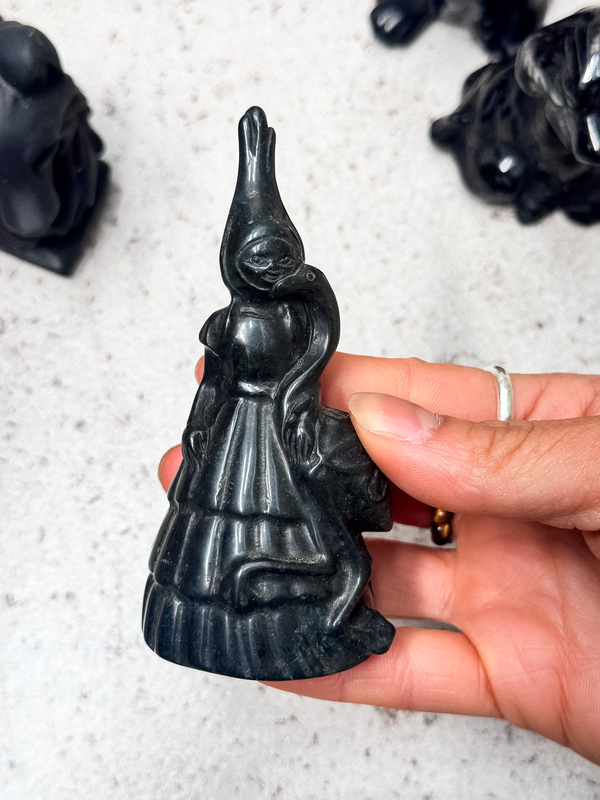 Obsidian Carvings