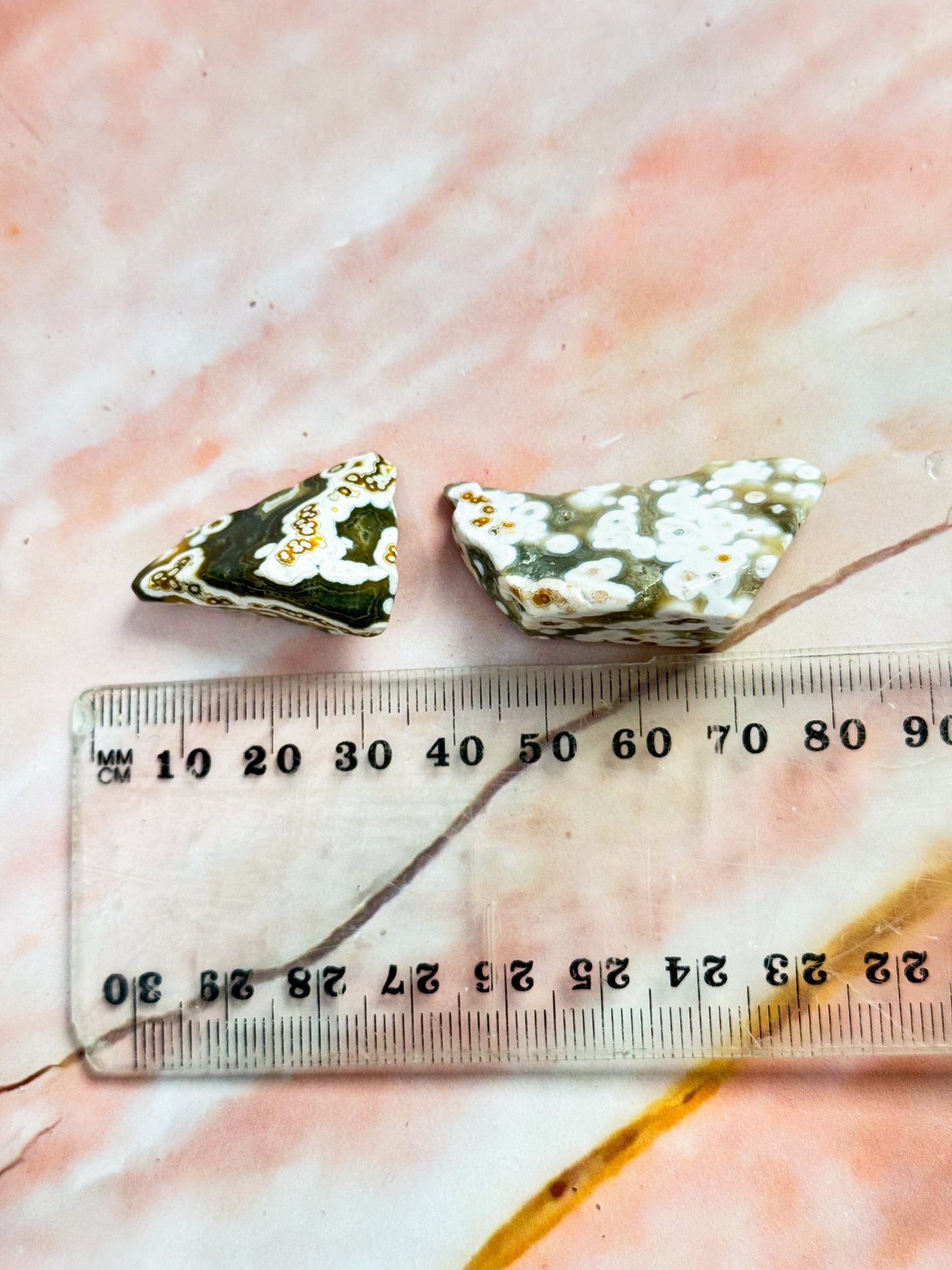 Orbicular Ocean Jasper Freeforms