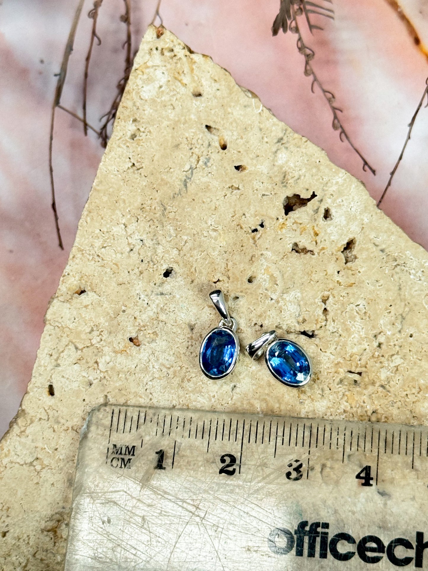 Dainty Kyanite Pendants